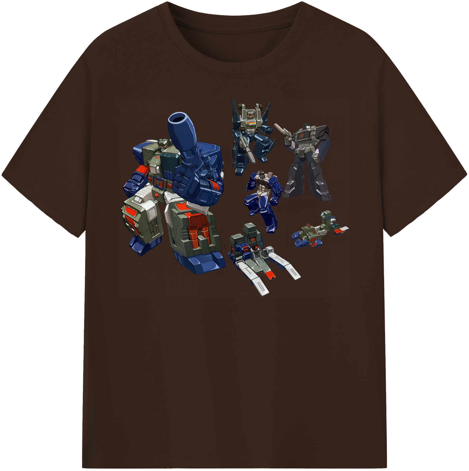 （画像用） Transformers トランスフォーマー 綿100％半袖Tシャツ（フロントプリント）