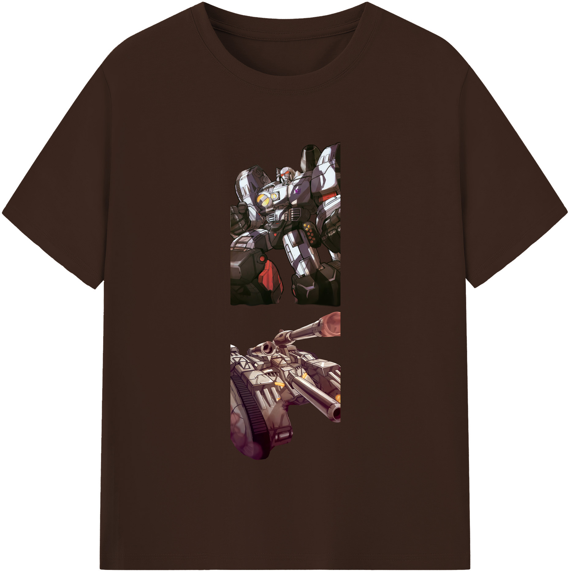 （画像用） Transformers トランスフォーマー 綿100％半袖Tシャツ（フロントプリント）