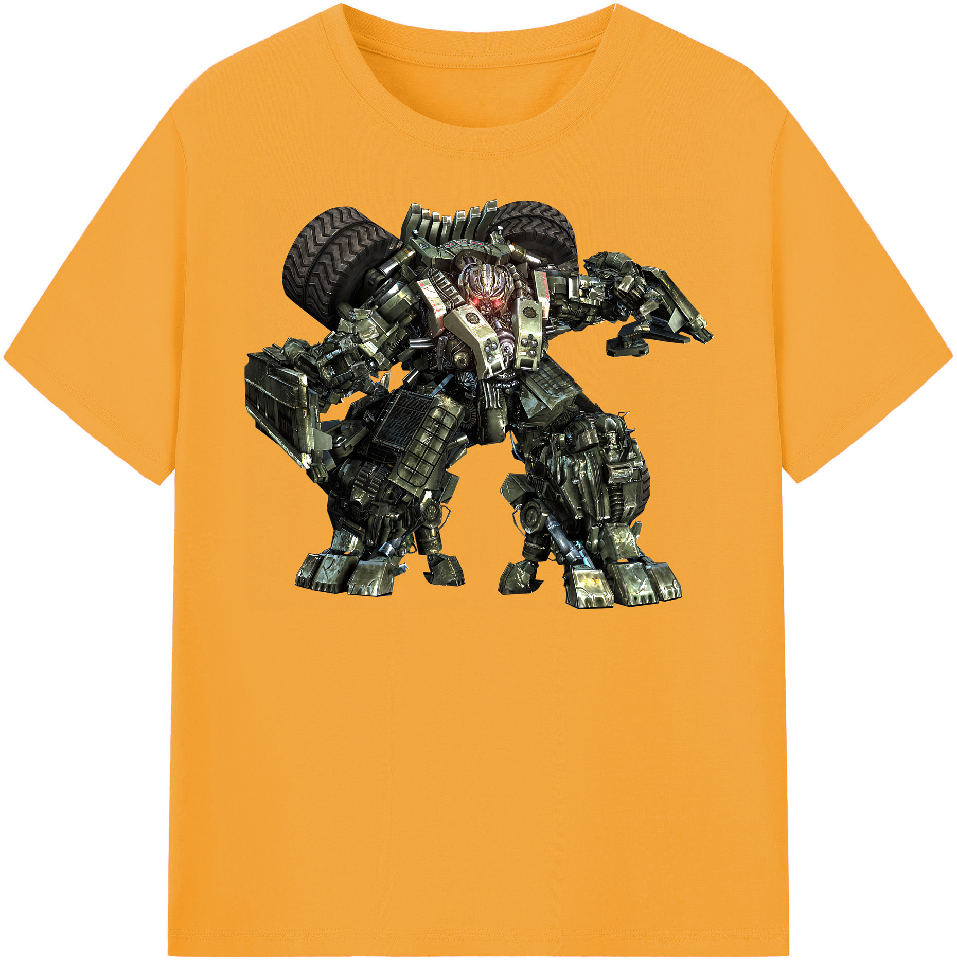（画像用） Transformers トランスフォーマー 綿100％半袖Tシャツ（フロントプリント）