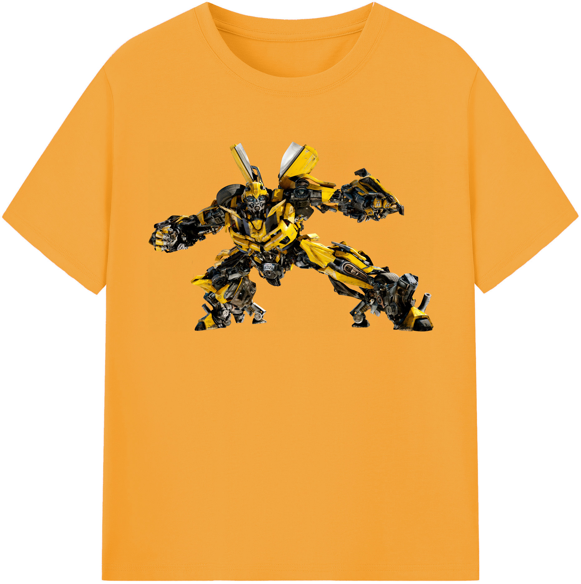 （画像用） Transformers トランスフォーマー 綿100％半袖Tシャツ（フロントプリント）