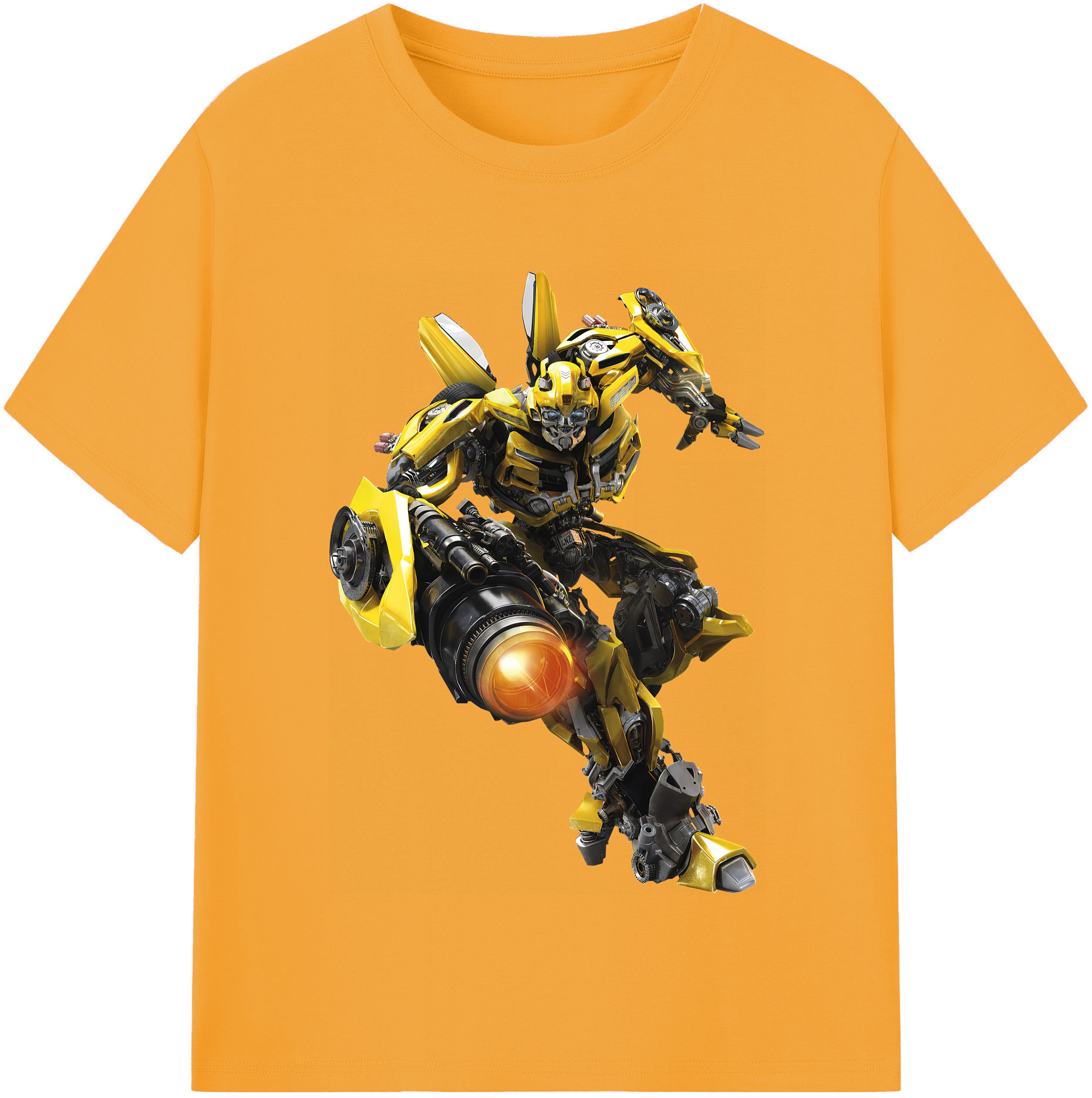（画像用） Transformers トランスフォーマー 綿100％半袖Tシャツ（フロントプリント）