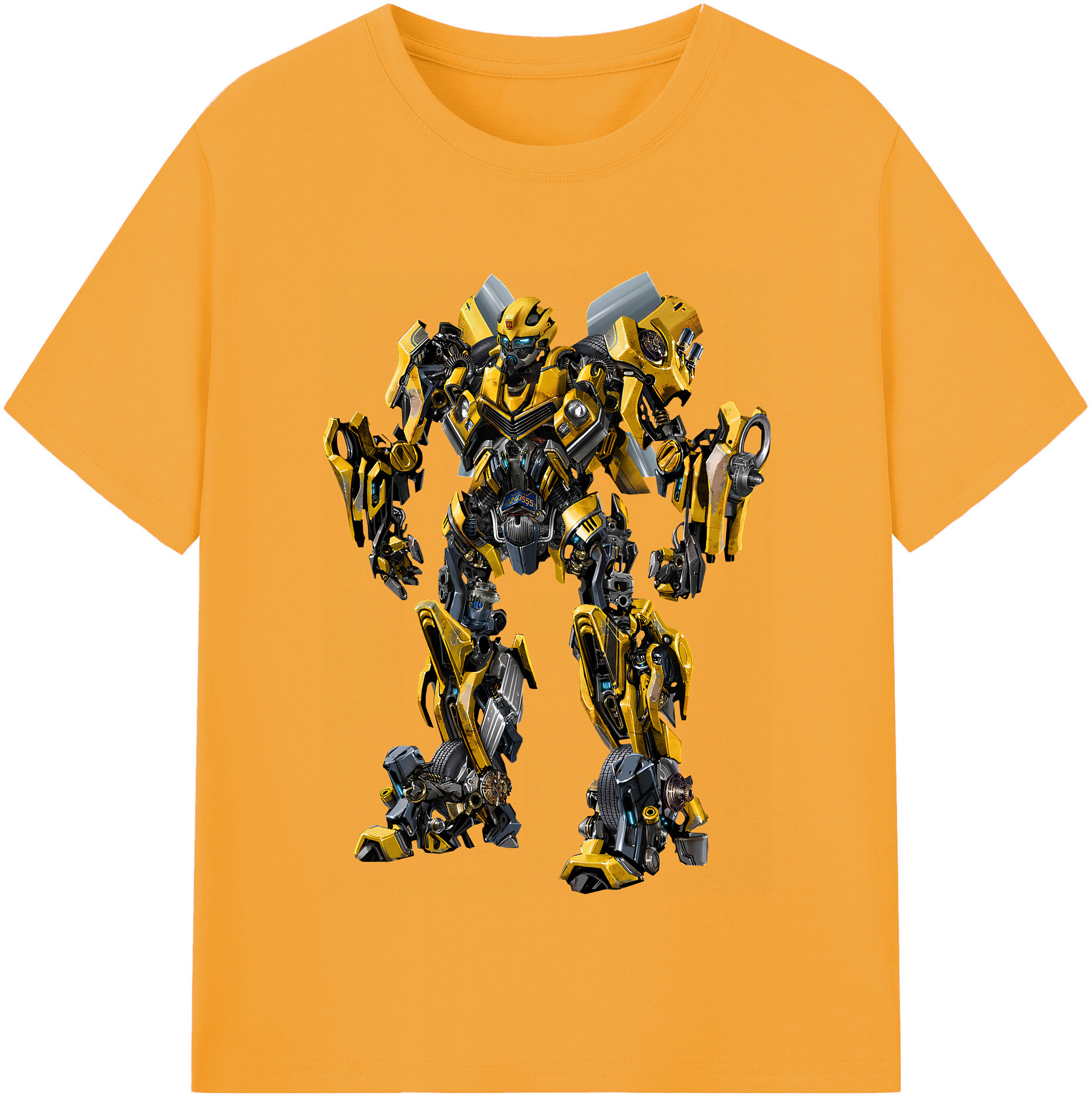 （画像用） Transformers トランスフォーマー 綿100％半袖Tシャツ（フロントプリント）