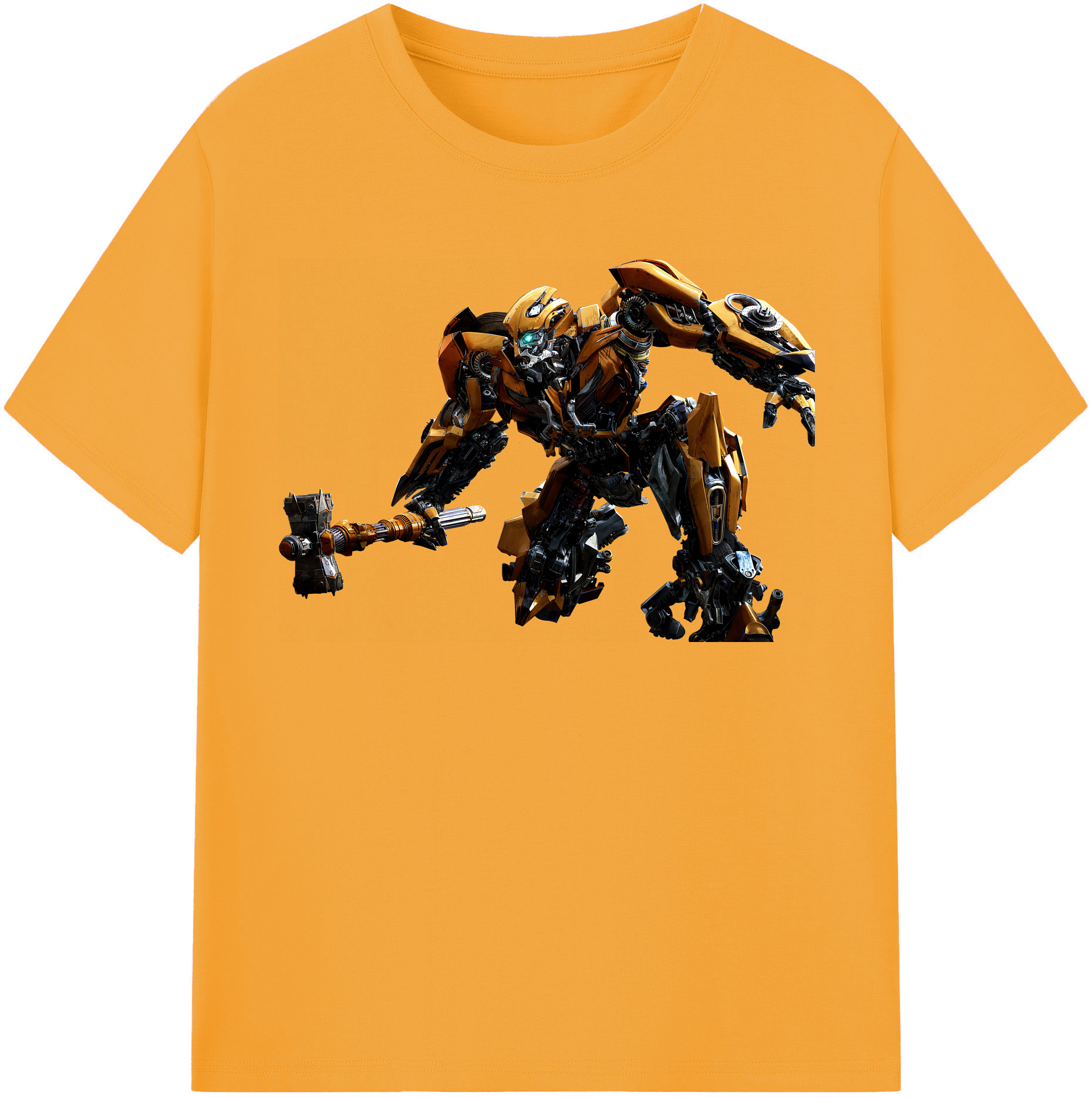 （画像用） Transformers トランスフォーマー 綿100％半袖Tシャツ（フロントプリント）