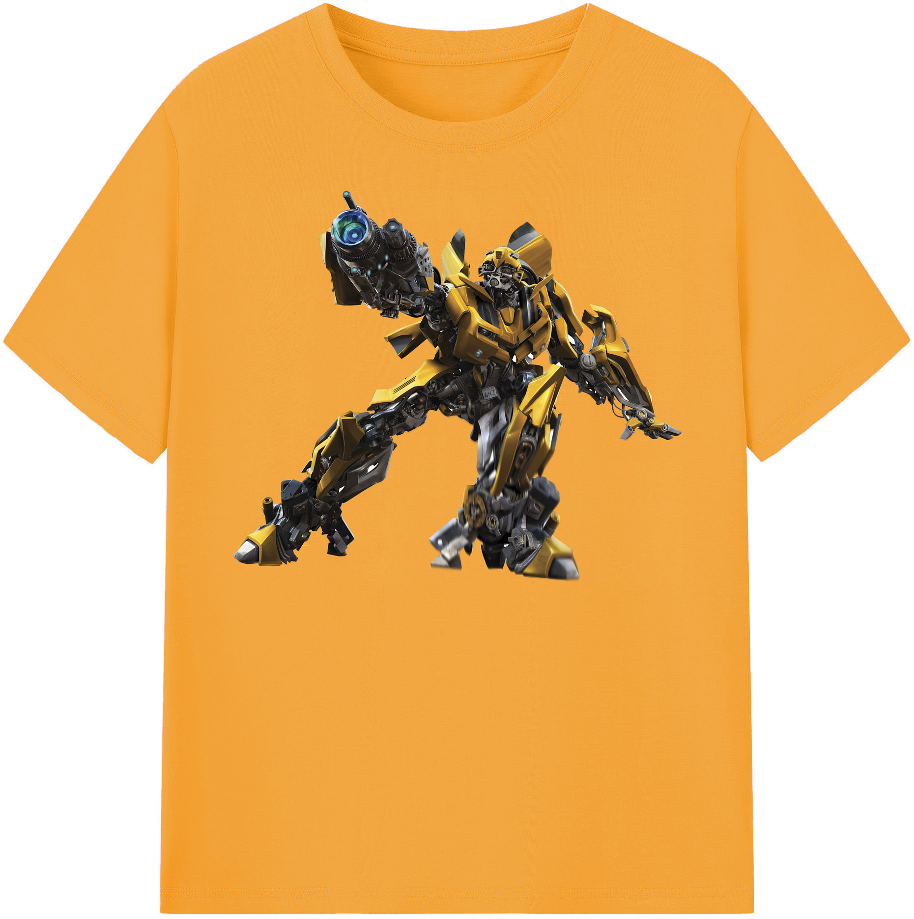 （画像用） Transformers トランスフォーマー 綿100％半袖Tシャツ（フロントプリント）