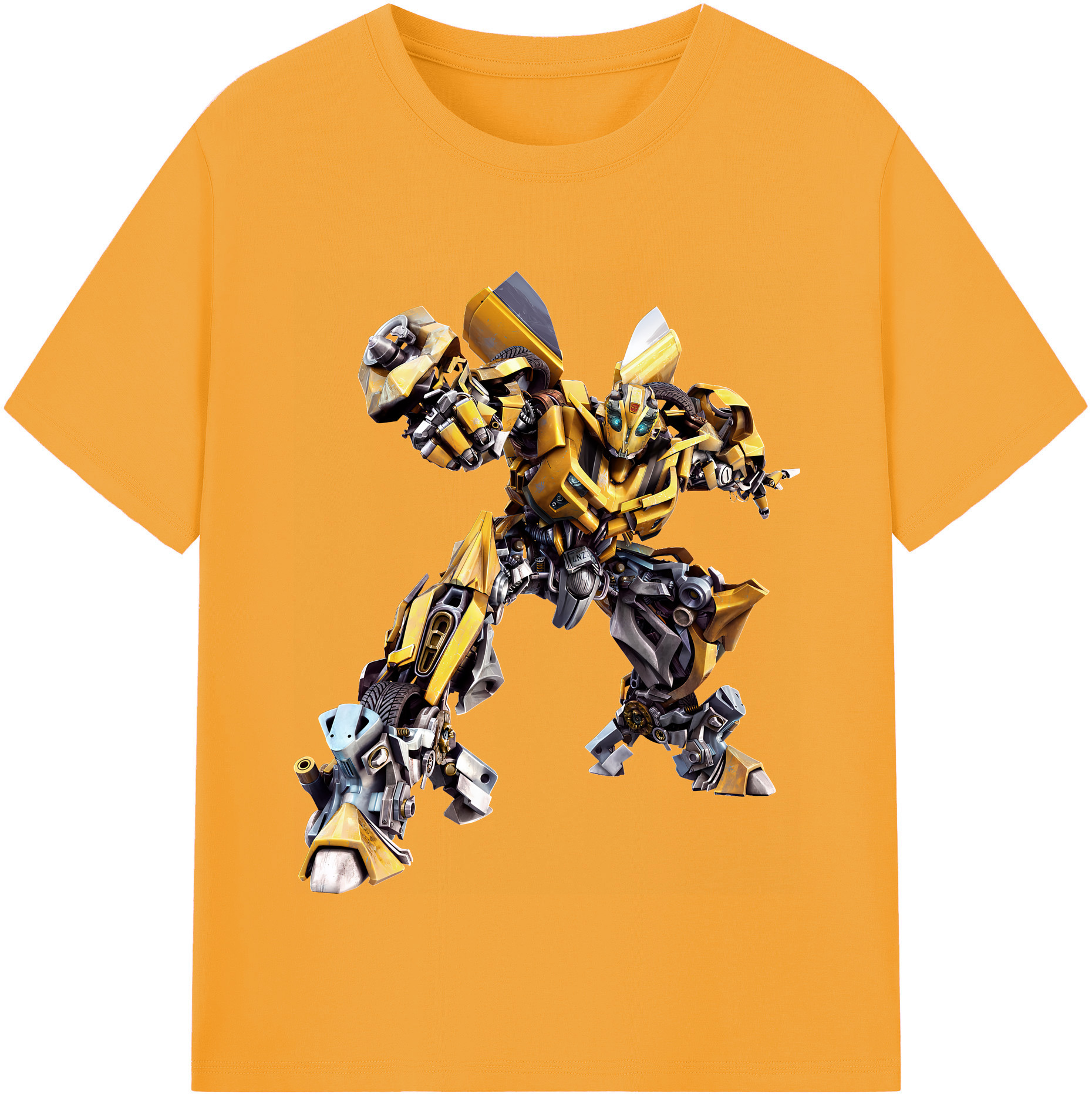 （画像用） Transformers トランスフォーマー 綿100％半袖Tシャツ（フロントプリント）