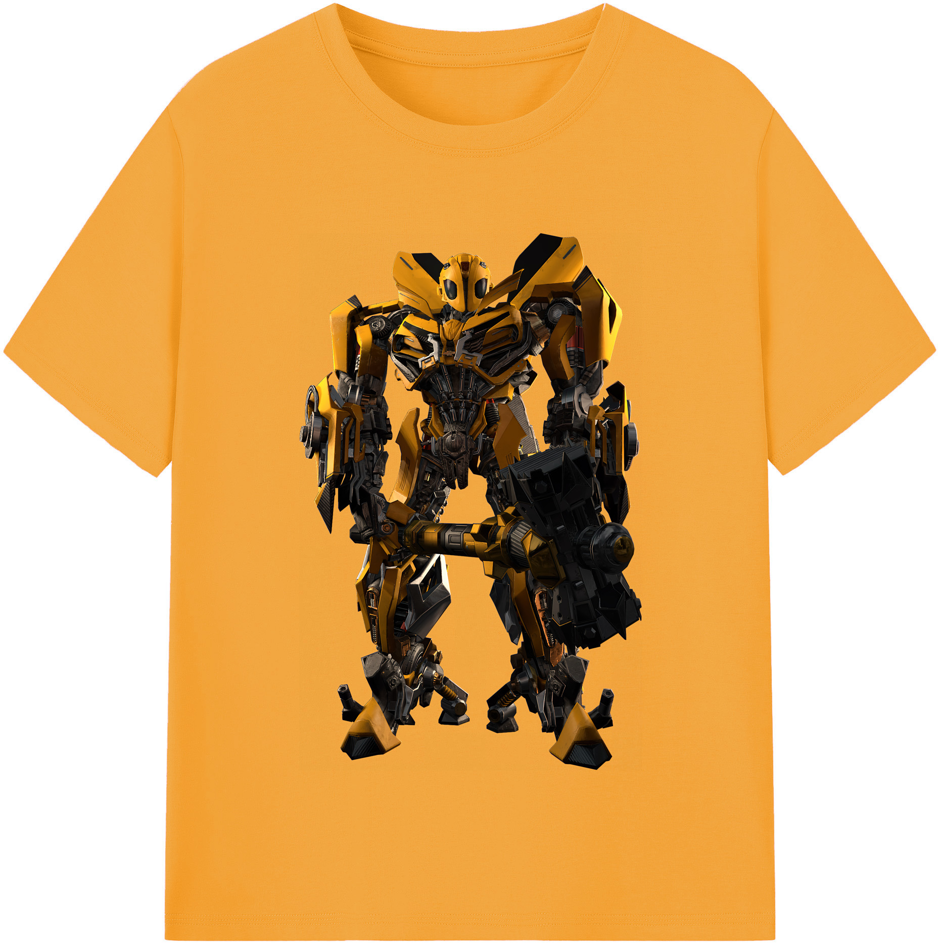 （画像用） Transformers トランスフォーマー 綿100％半袖Tシャツ（フロントプリント）