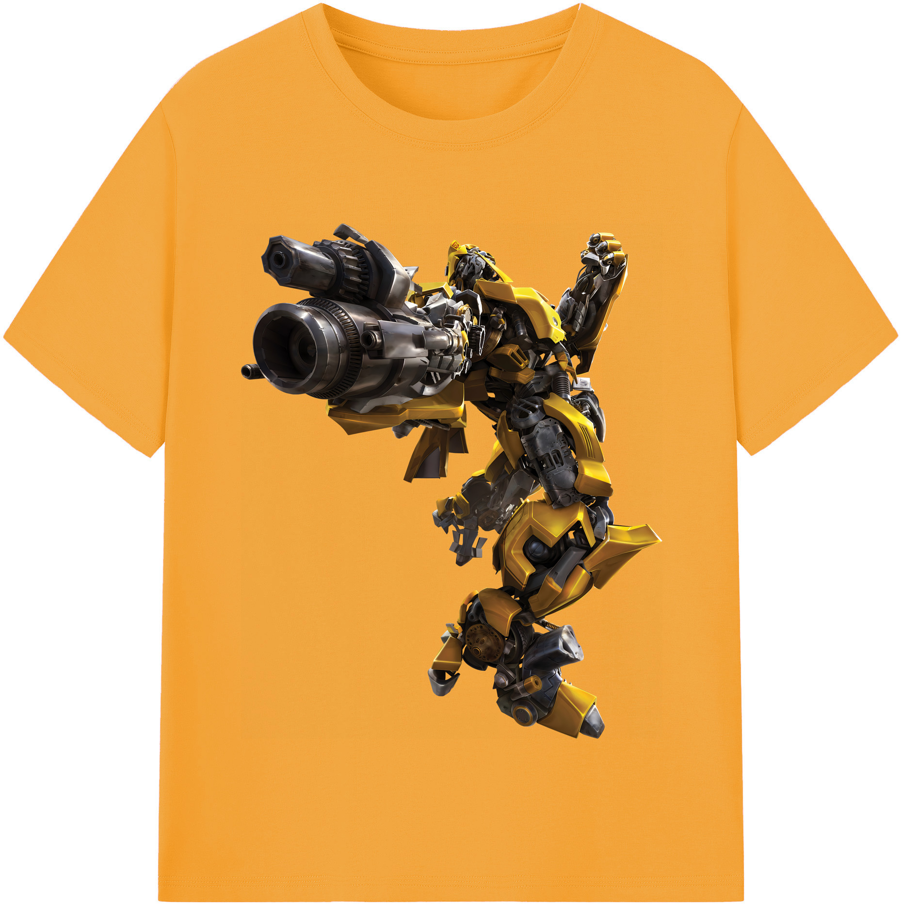 （画像用） Transformers トランスフォーマー 綿100％半袖Tシャツ（フロントプリント）