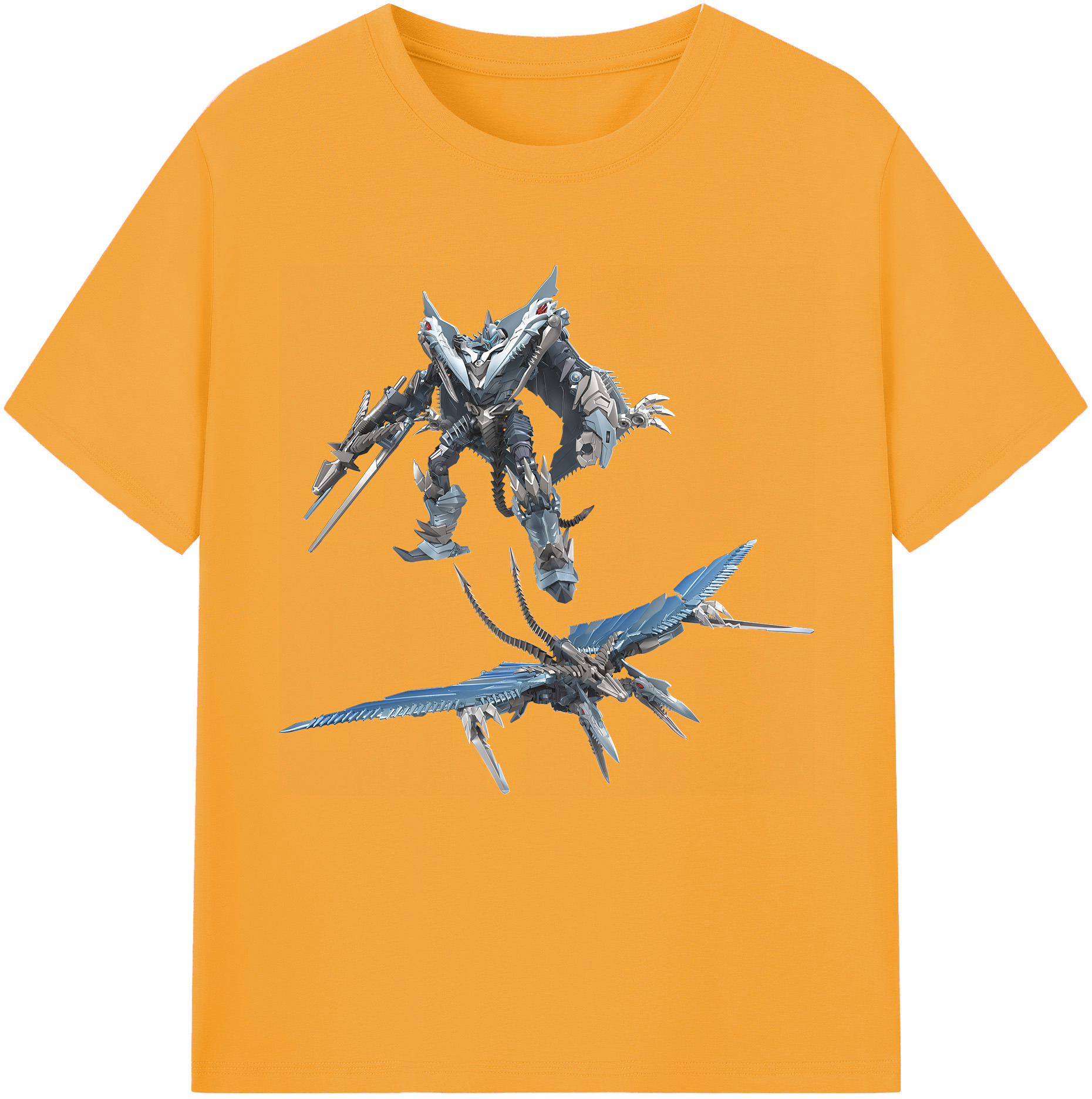 （画像用） Transformers トランスフォーマー 綿100％半袖Tシャツ（フロントプリント）