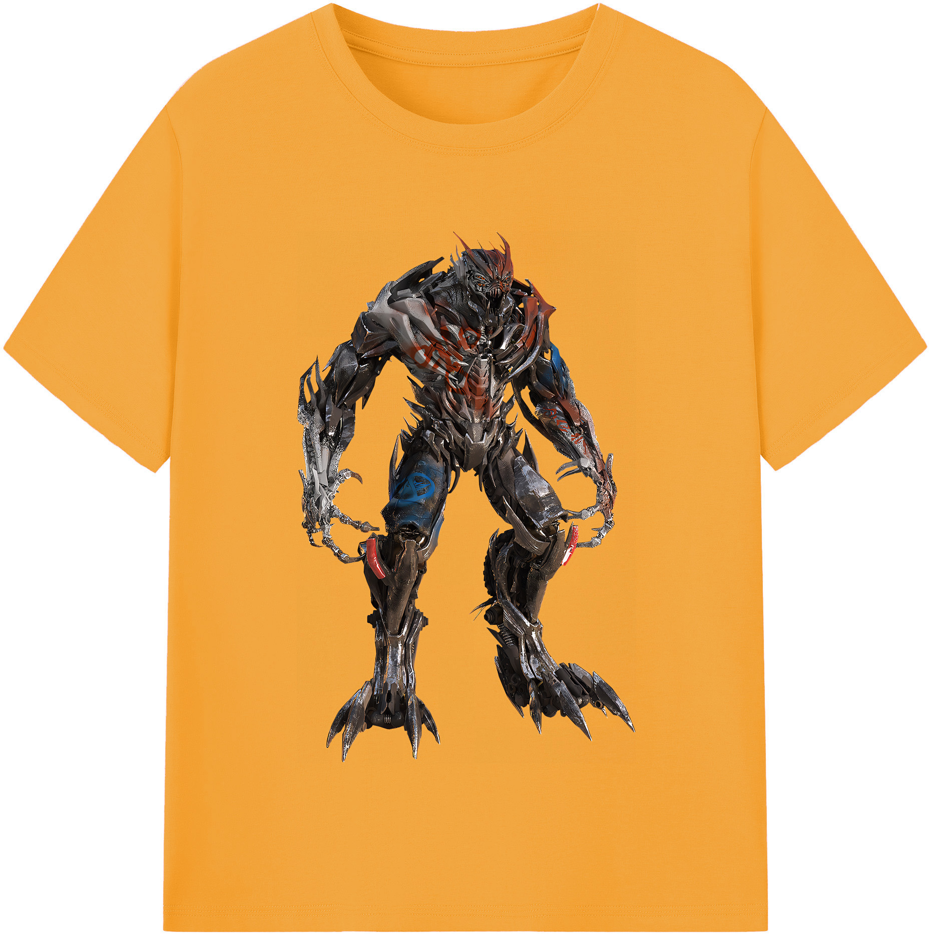 （画像用） Transformers トランスフォーマー 綿100％半袖Tシャツ（フロントプリント）