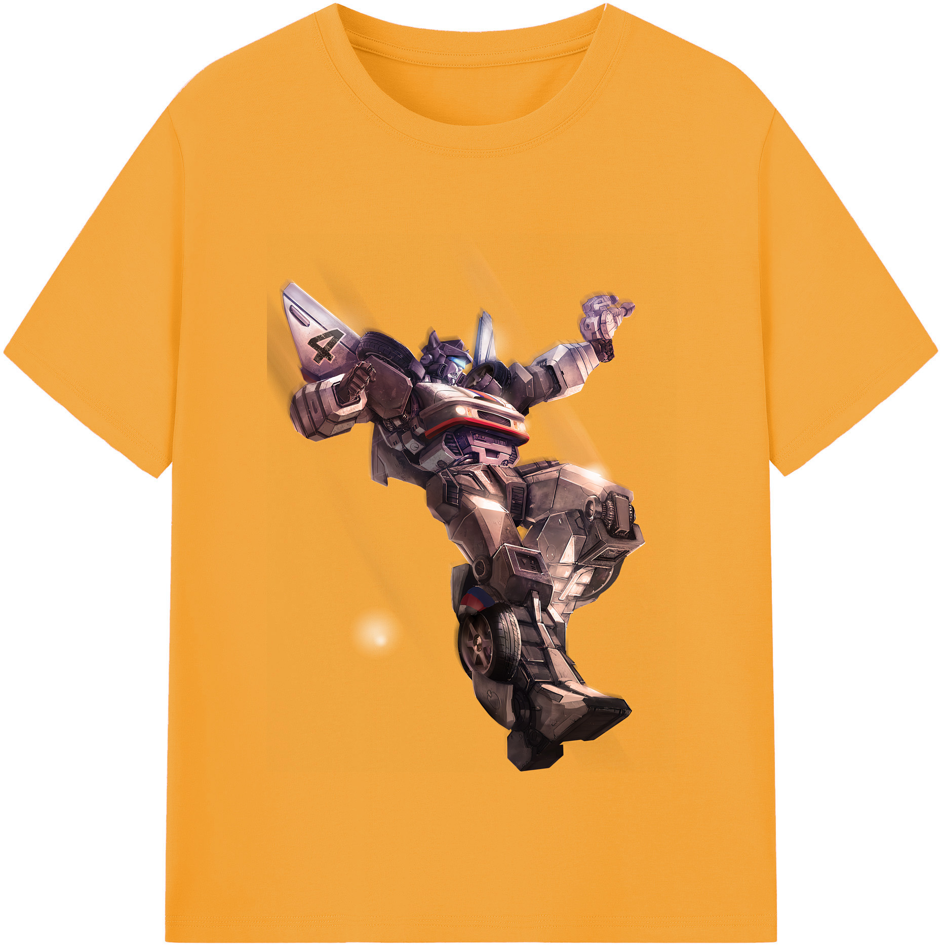 （画像用） Transformers トランスフォーマー 綿100％半袖Tシャツ（フロントプリント）