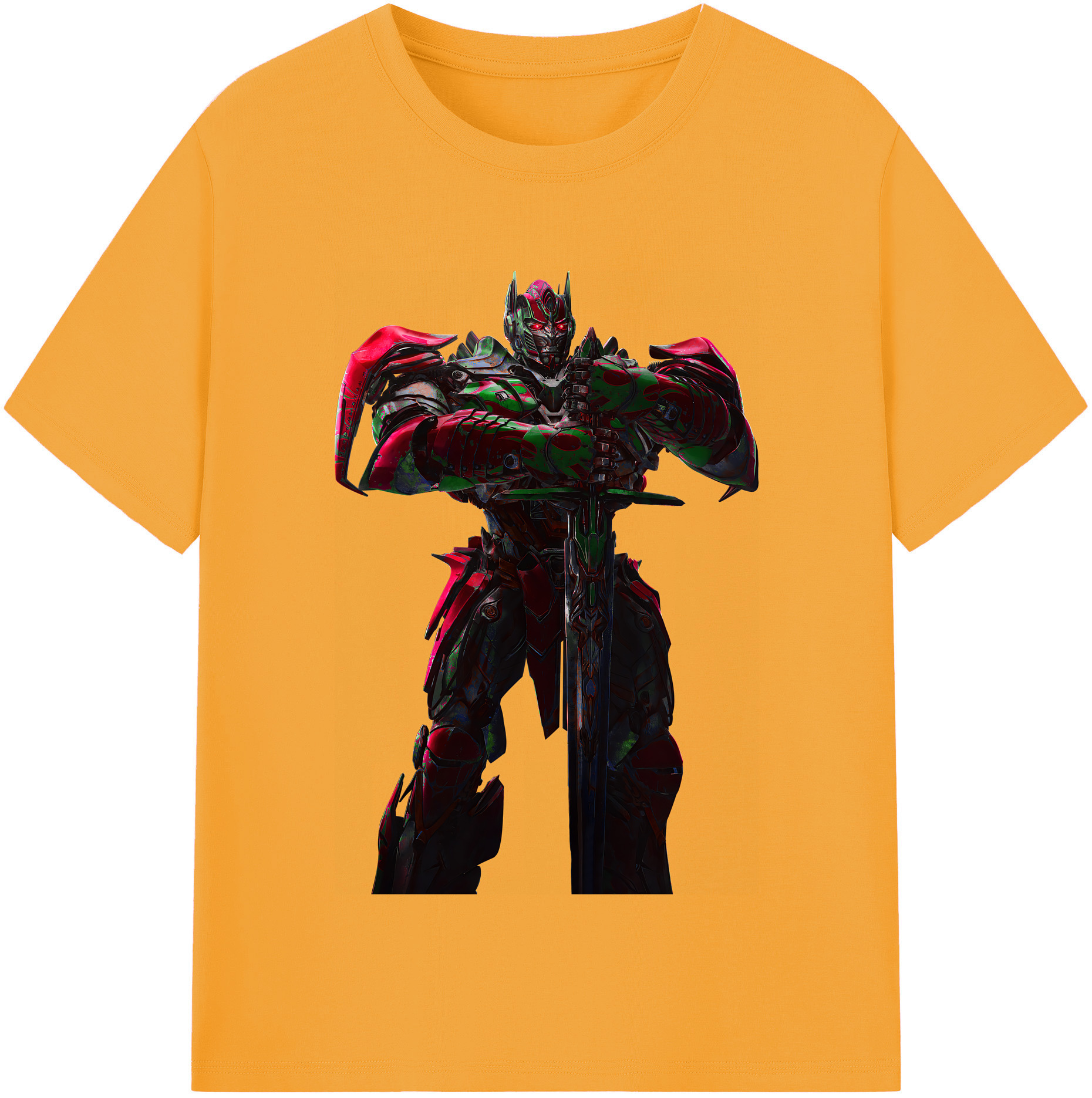 （画像用） Transformers トランスフォーマー 綿100％半袖Tシャツ（フロントプリント）