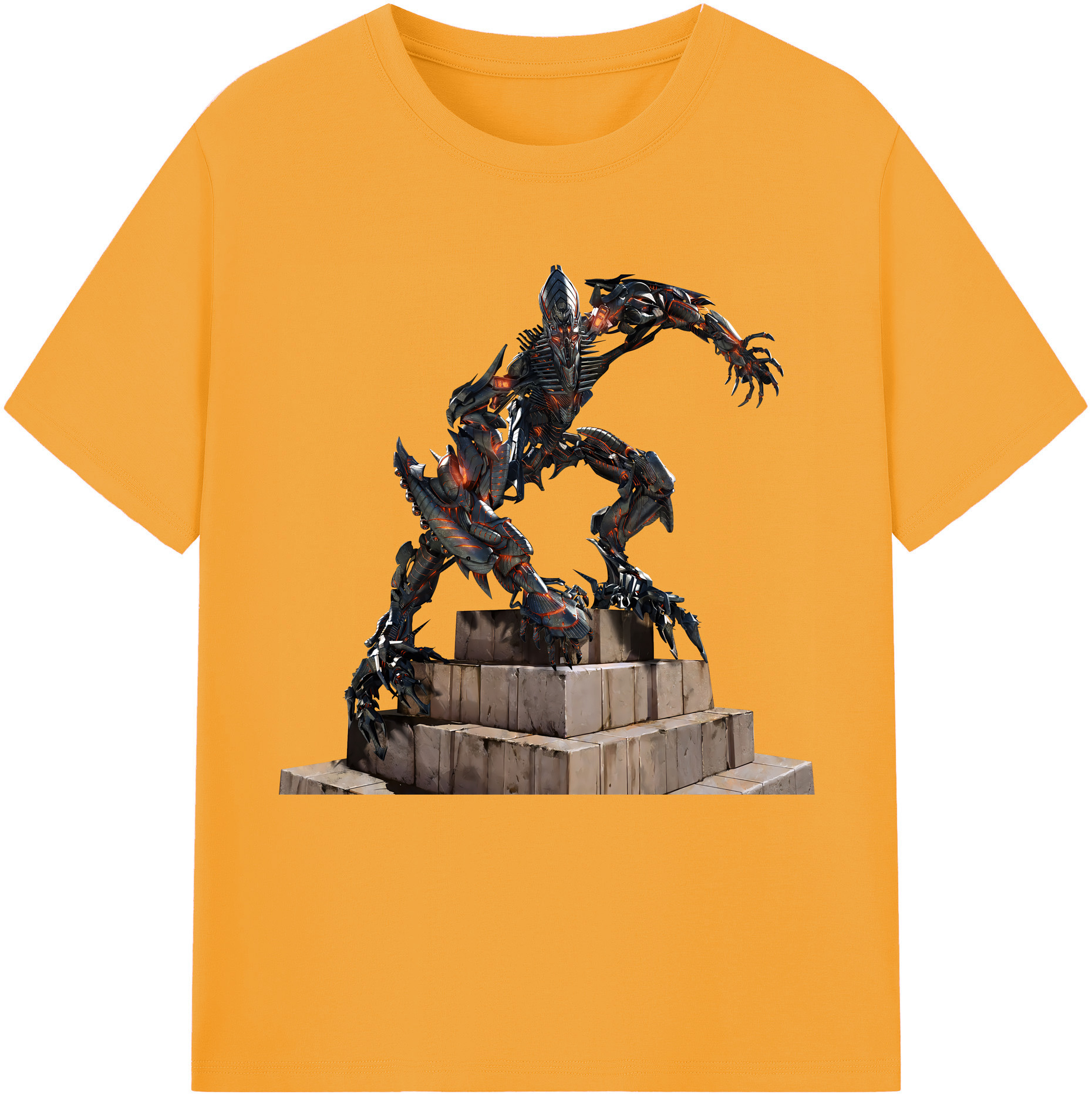 （画像用） Transformers トランスフォーマー 綿100％半袖Tシャツ（フロントプリント）