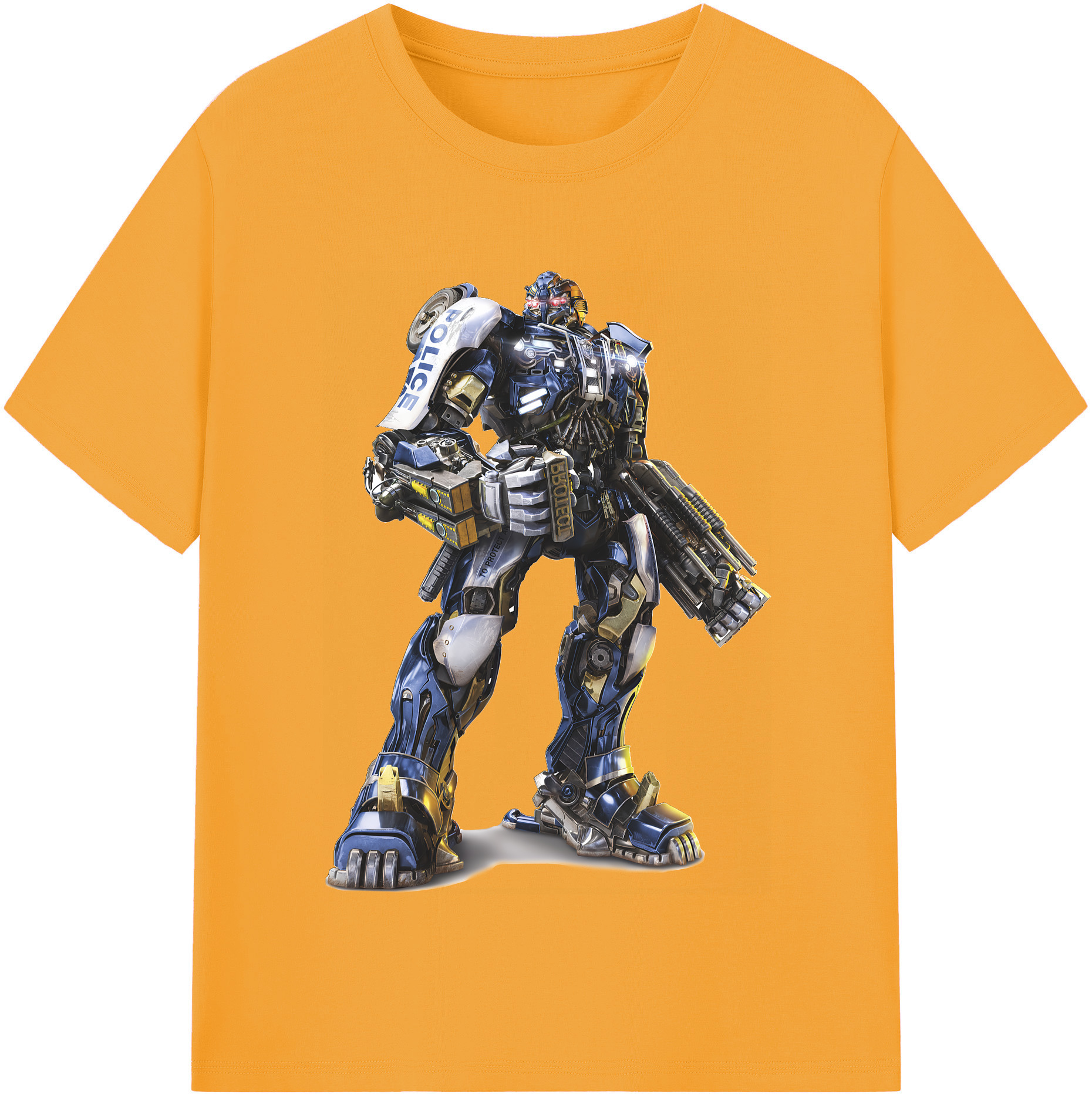 （画像用） Transformers トランスフォーマー 綿100％半袖Tシャツ（フロントプリント）