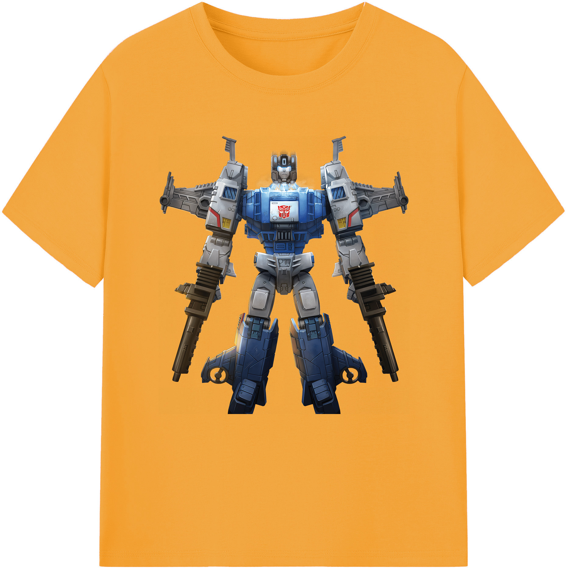 （画像用） Transformers トランスフォーマー 綿100％半袖Tシャツ（フロントプリント）