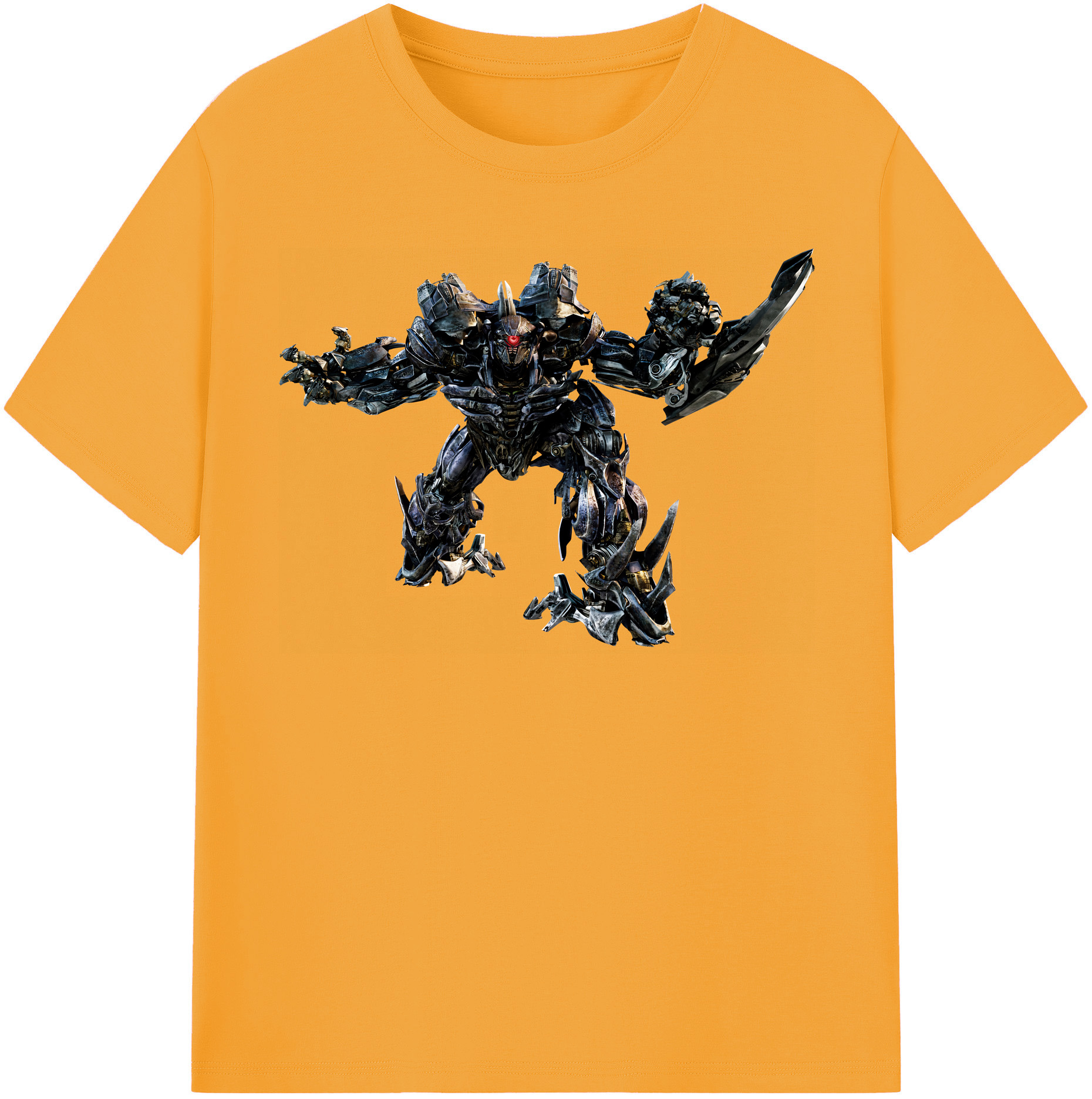 （画像用） Transformers トランスフォーマー 綿100％半袖Tシャツ（フロントプリント）