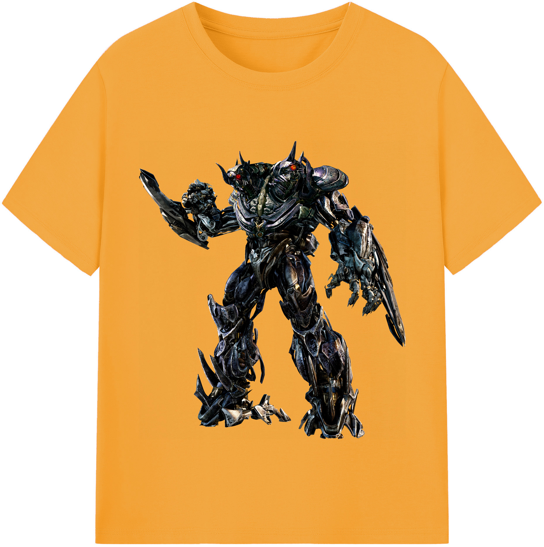 （画像用） Transformers トランスフォーマー 綿100％半袖Tシャツ（フロントプリント）