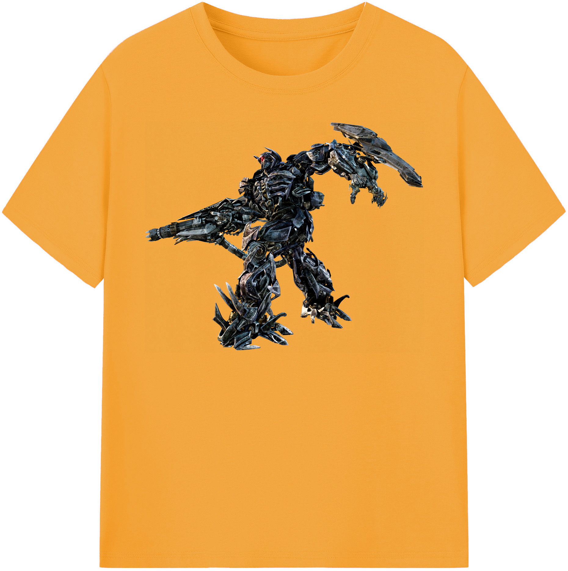 （画像用） Transformers トランスフォーマー 綿100％半袖Tシャツ（フロントプリント）