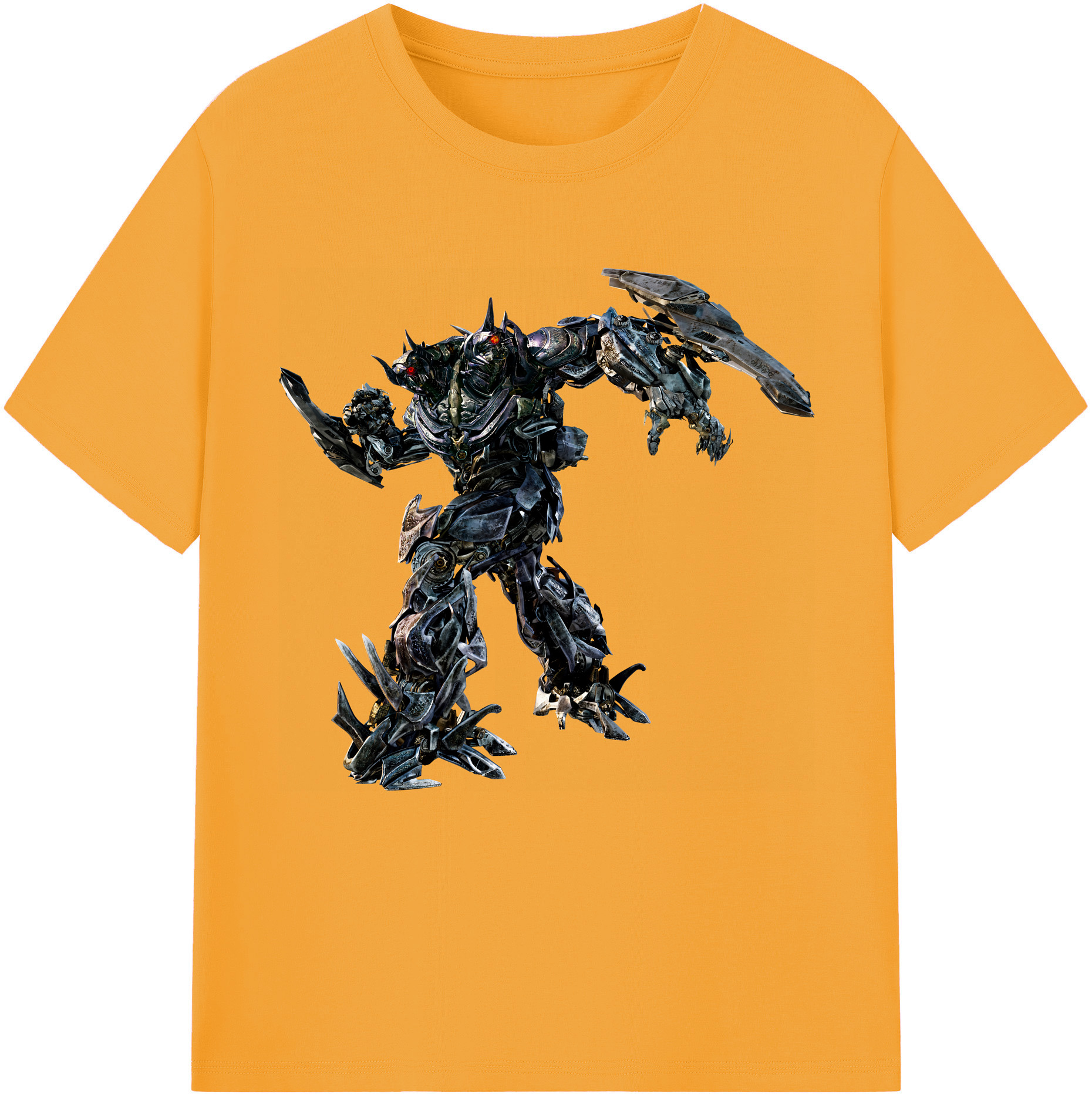 （画像用） Transformers トランスフォーマー 綿100％半袖Tシャツ（フロントプリント）