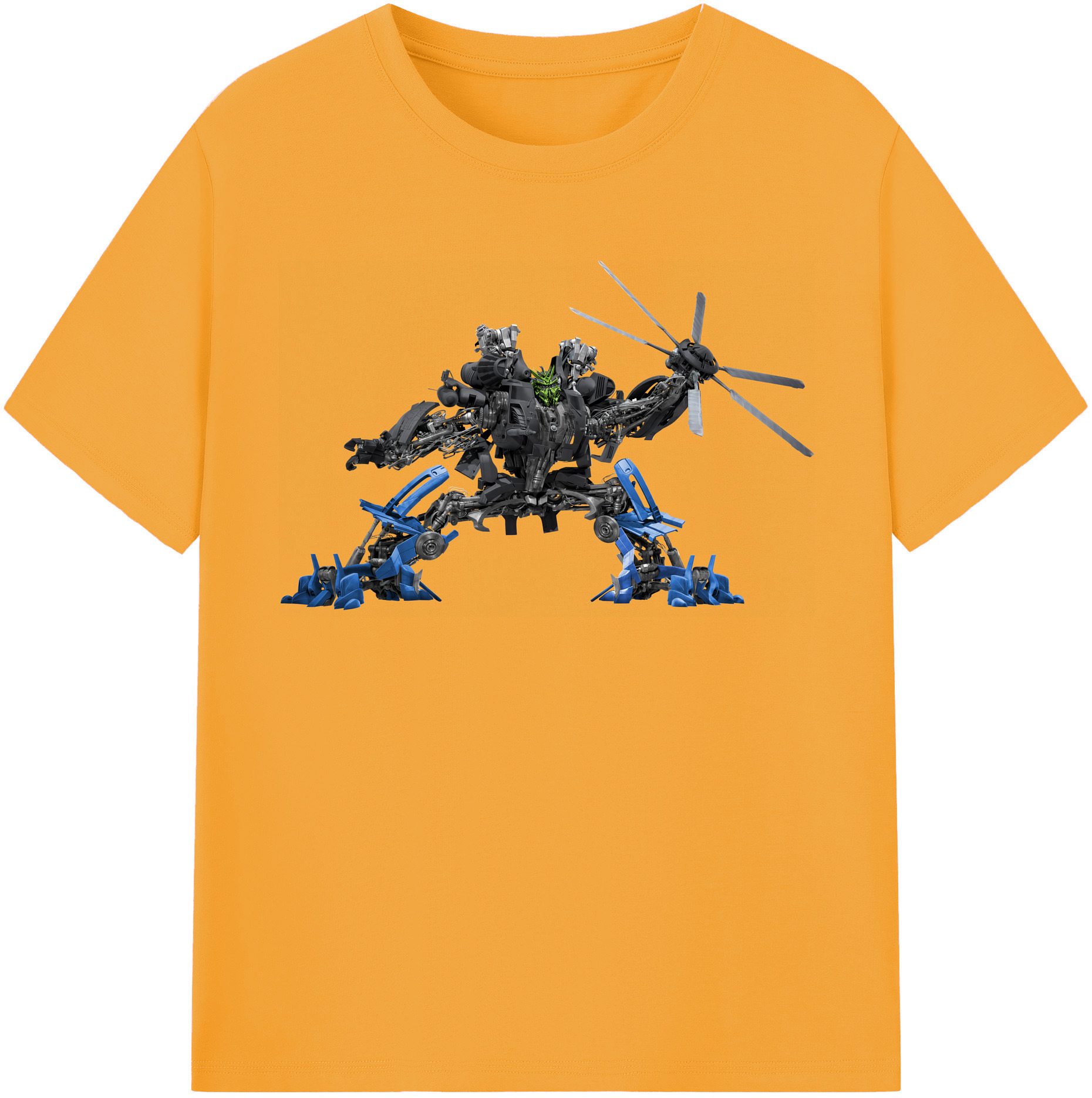 （画像用） Transformers トランスフォーマー 綿100％半袖Tシャツ（フロントプリント）