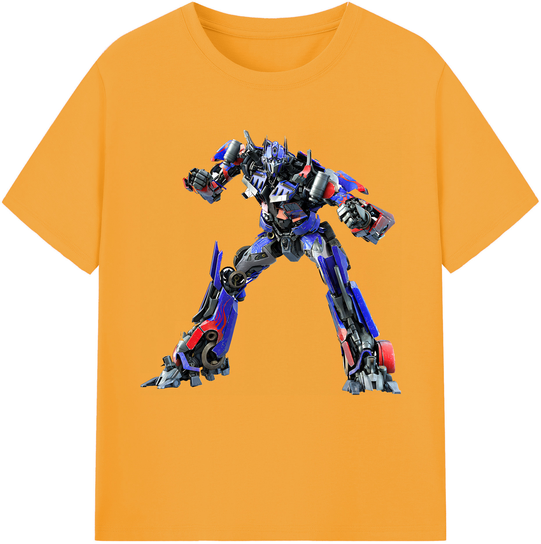 （画像用） Transformers トランスフォーマー 綿100％半袖Tシャツ（フロントプリント）