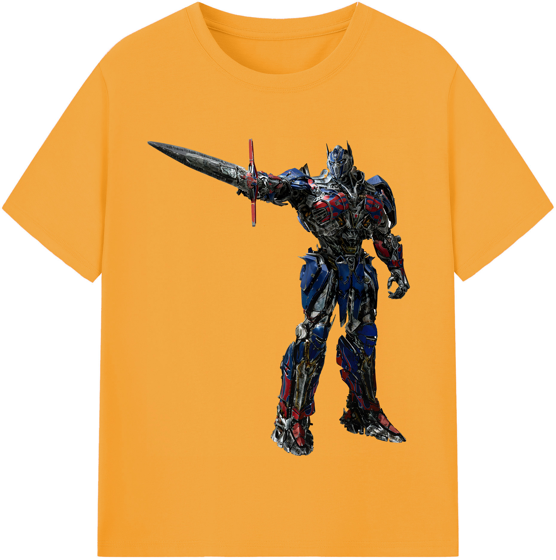 （画像用） Transformers トランスフォーマー 綿100％半袖Tシャツ（フロントプリント）