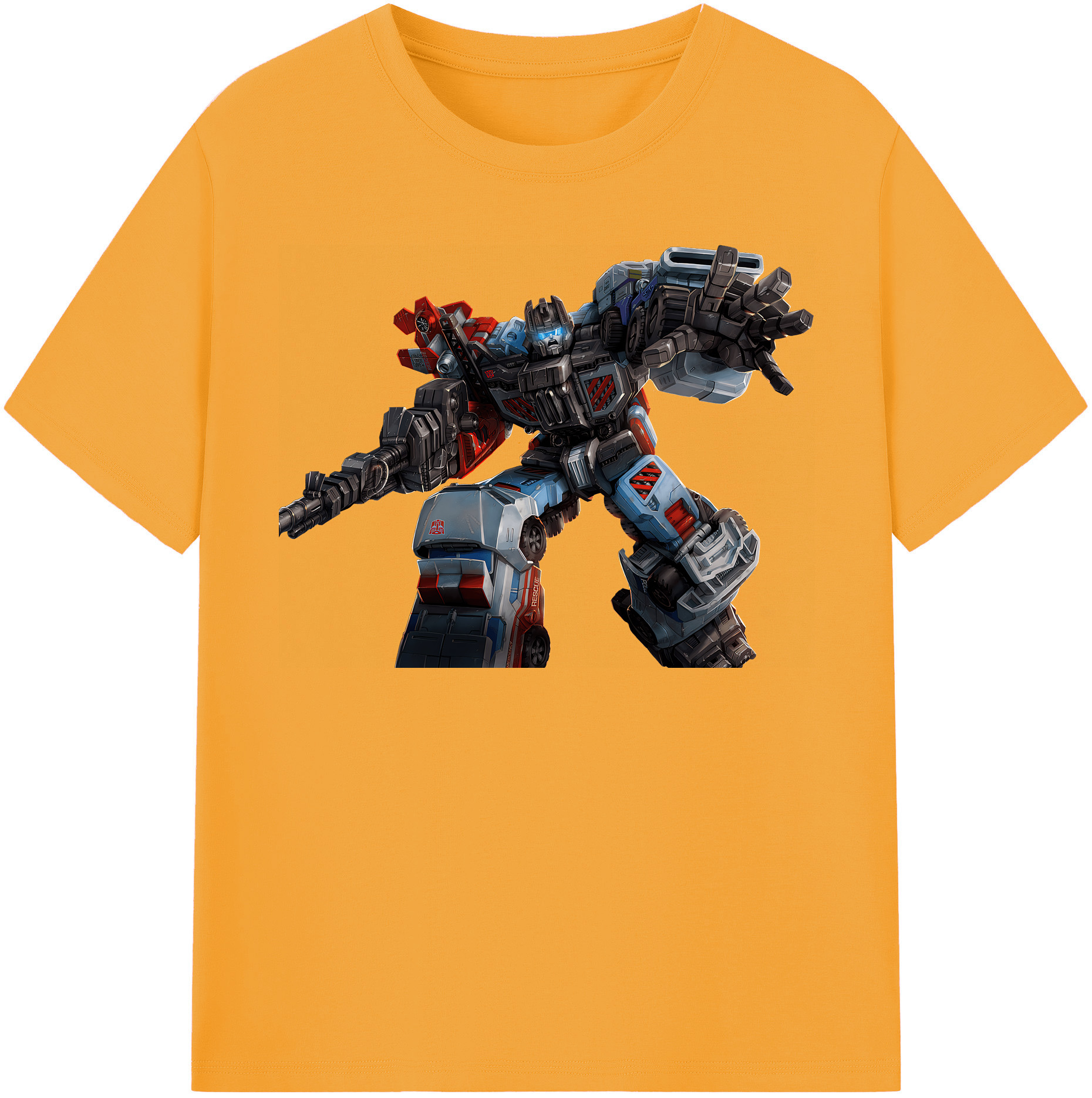 （画像用） Transformers トランスフォーマー 綿100％半袖Tシャツ（フロントプリント）