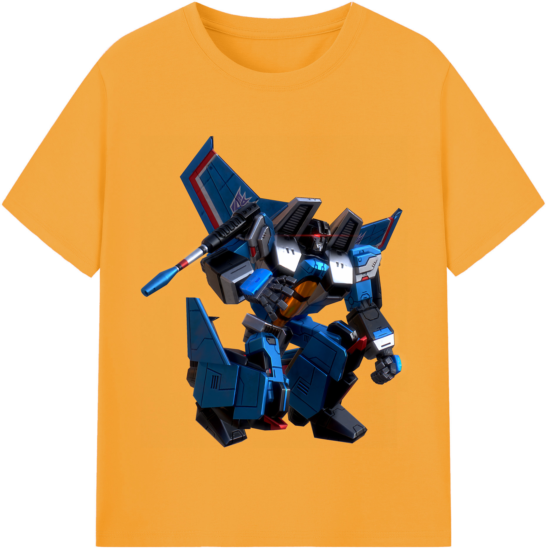 （画像用） Transformers トランスフォーマー 綿100％半袖Tシャツ（フロントプリント）