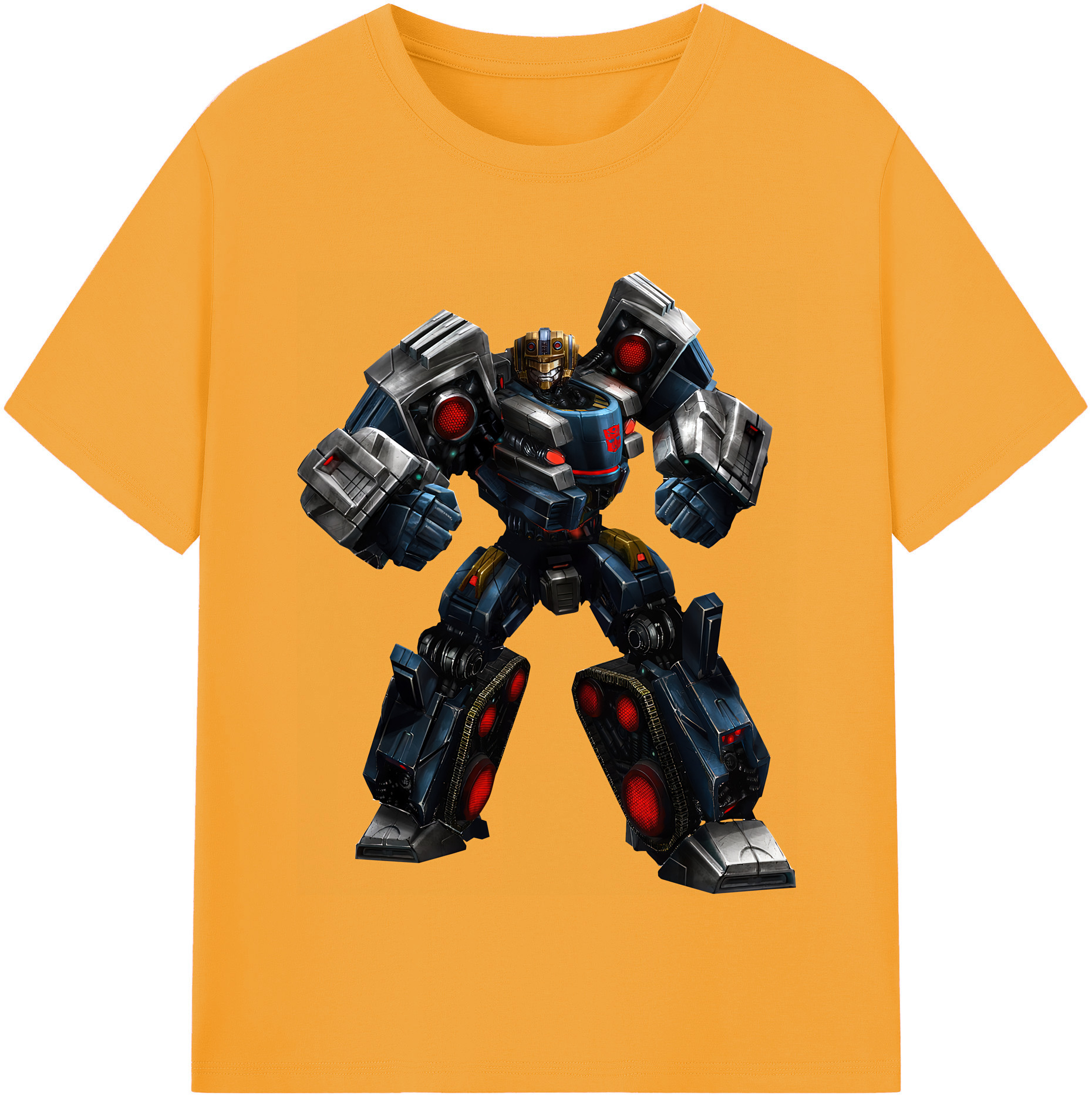 （画像用） Transformers トランスフォーマー 綿100％半袖Tシャツ（フロントプリント）