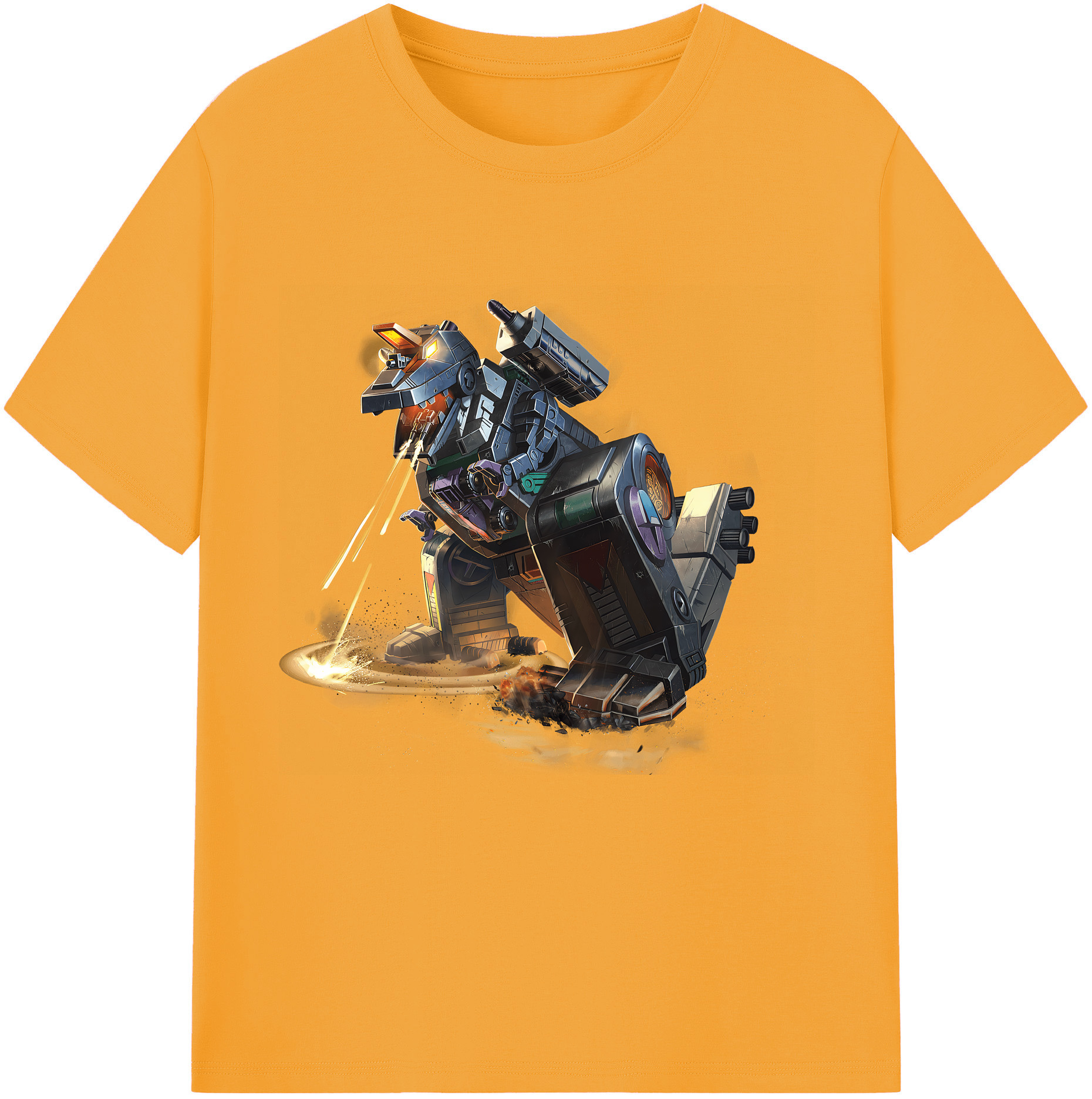 （画像用） Transformers トランスフォーマー 綿100％半袖Tシャツ（フロントプリント）