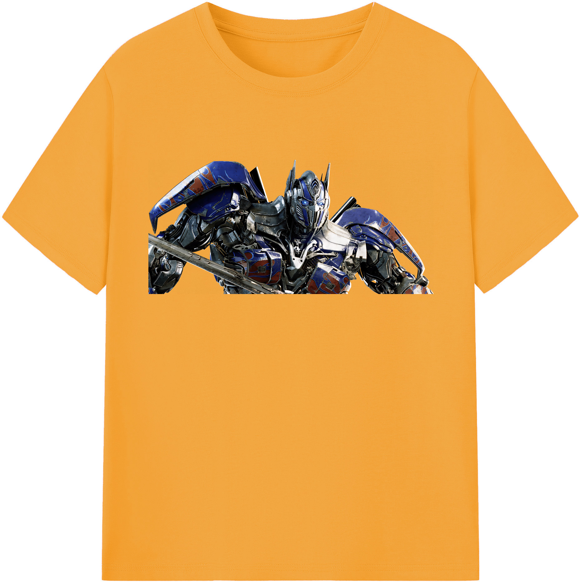 （画像用） Transformers トランスフォーマー 綿100％半袖Tシャツ（フロントプリント）