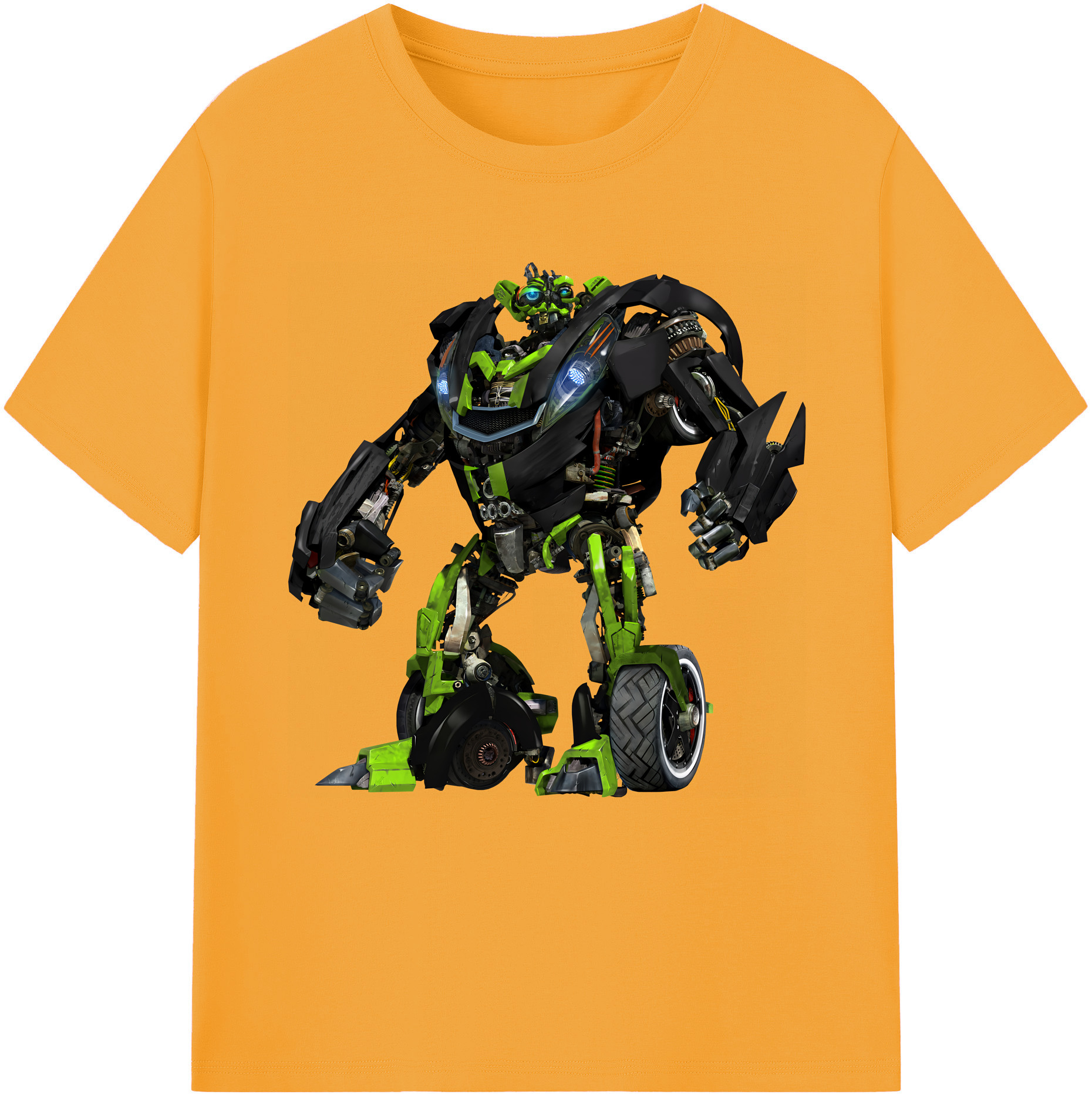 （画像用） Transformers トランスフォーマー 綿100％半袖Tシャツ（フロントプリント）