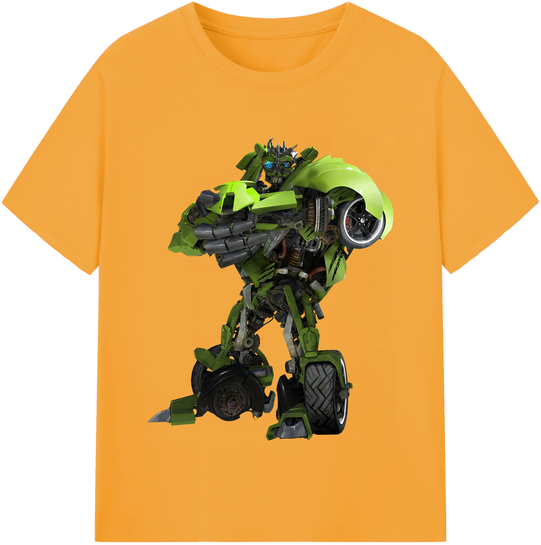 （画像用） Transformers トランスフォーマー 綿100％半袖Tシャツ（フロントプリント）