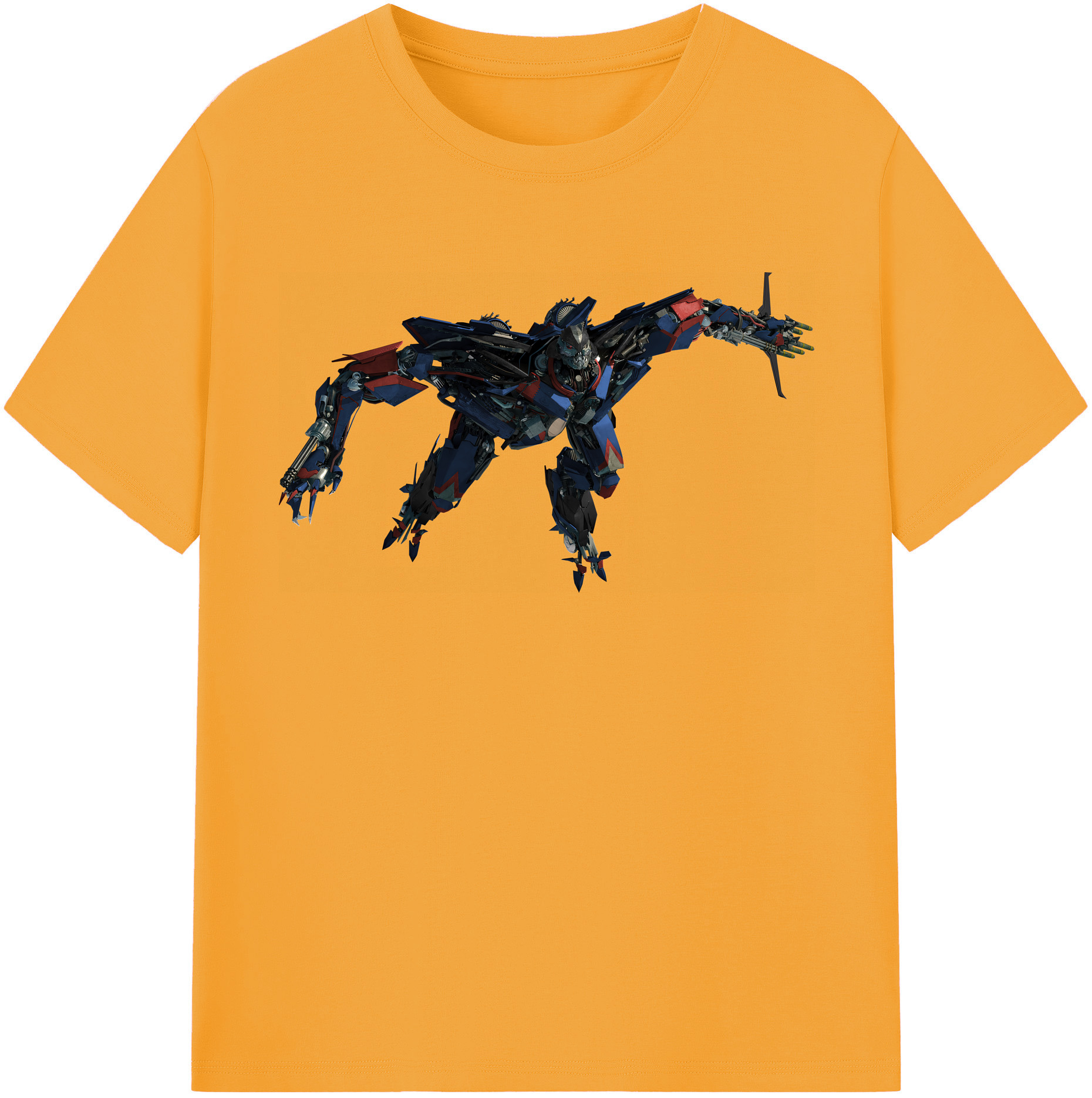 （画像用） Transformers トランスフォーマー 綿100％半袖Tシャツ（フロントプリント）