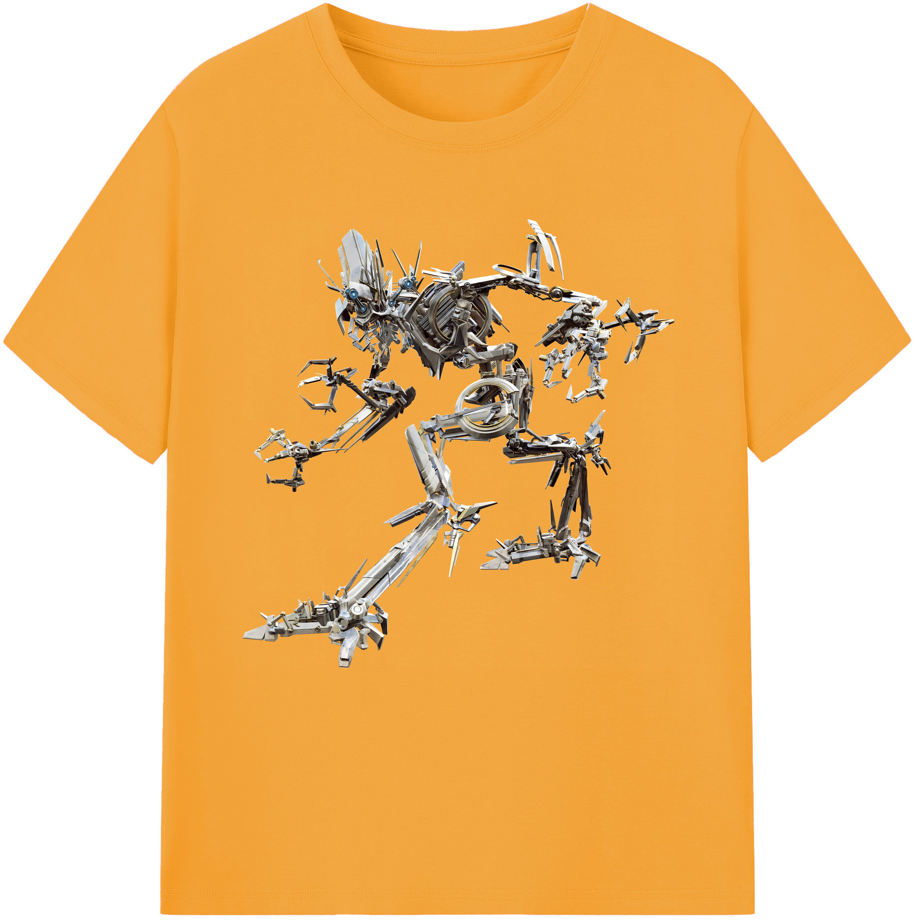 （画像用） Transformers トランスフォーマー 綿100％半袖Tシャツ（フロントプリント）