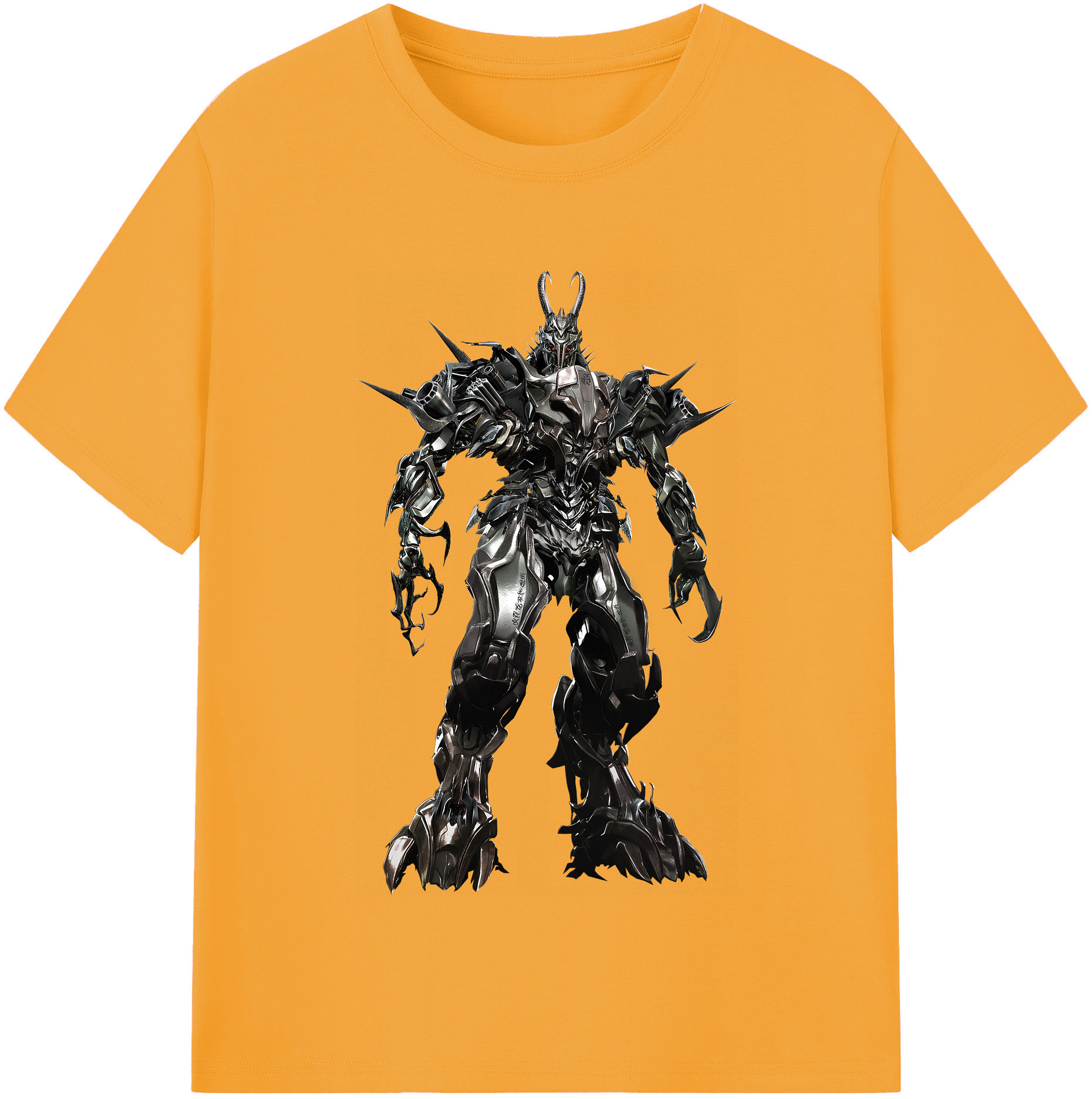 （画像用） Transformers トランスフォーマー 綿100％半袖Tシャツ（フロントプリント）