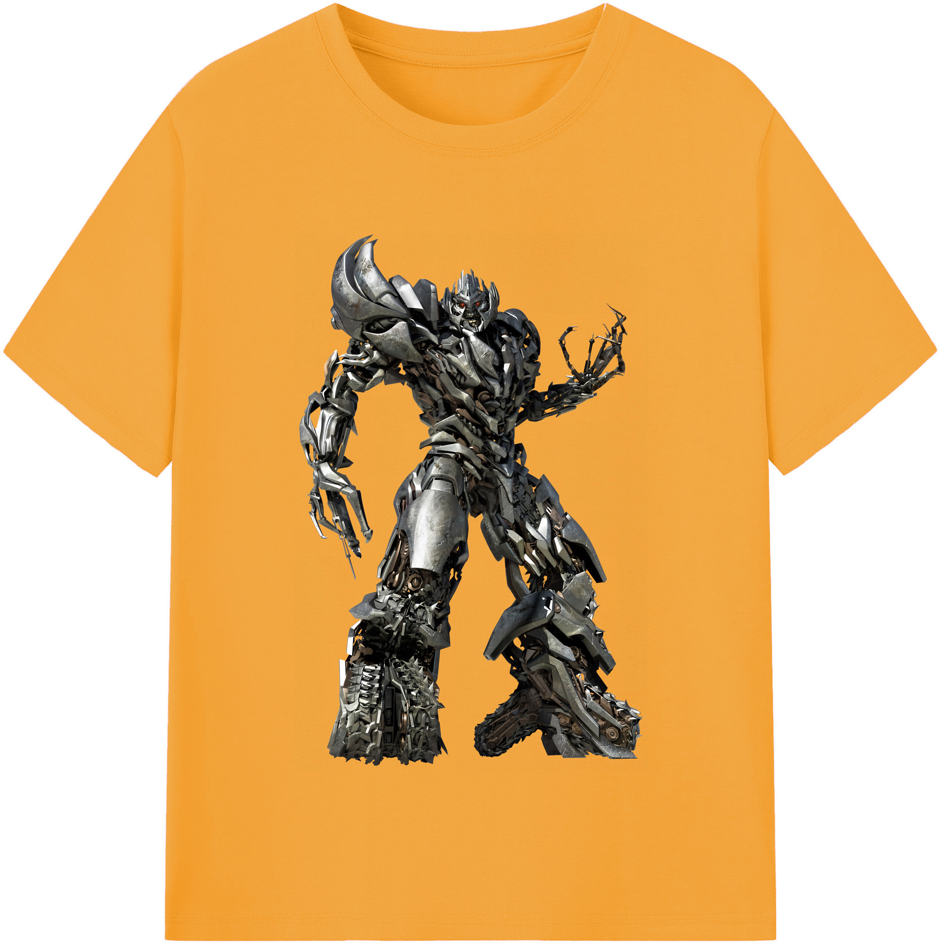 （画像用） Transformers トランスフォーマー 綿100％半袖Tシャツ（フロントプリント）