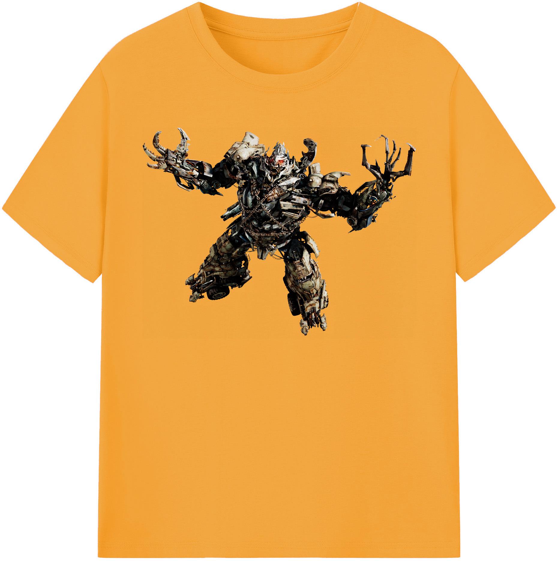 （画像用） Transformers トランスフォーマー 綿100％半袖Tシャツ（フロントプリント）
