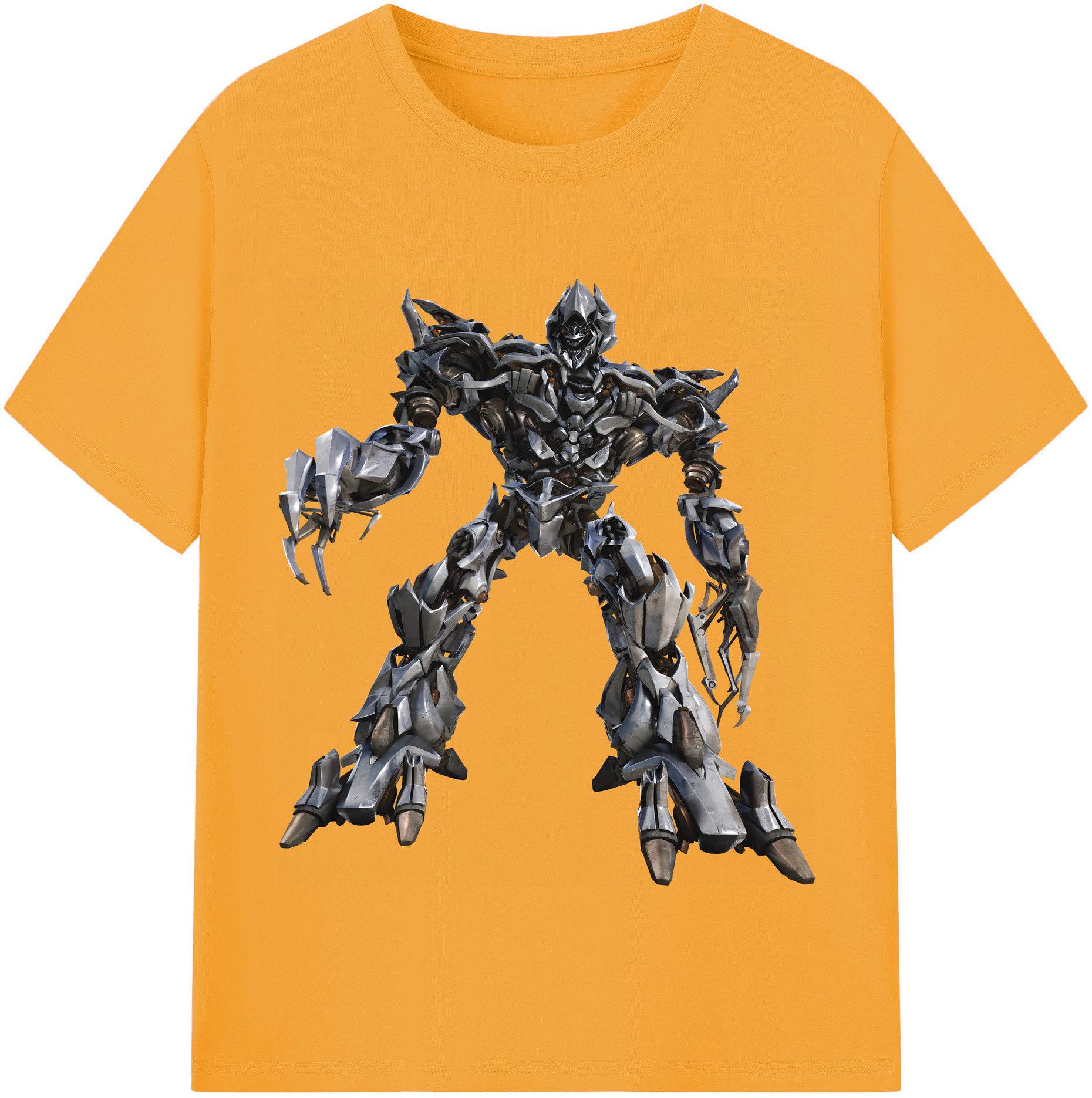 （画像用） Transformers トランスフォーマー 綿100％半袖Tシャツ（フロントプリント）
