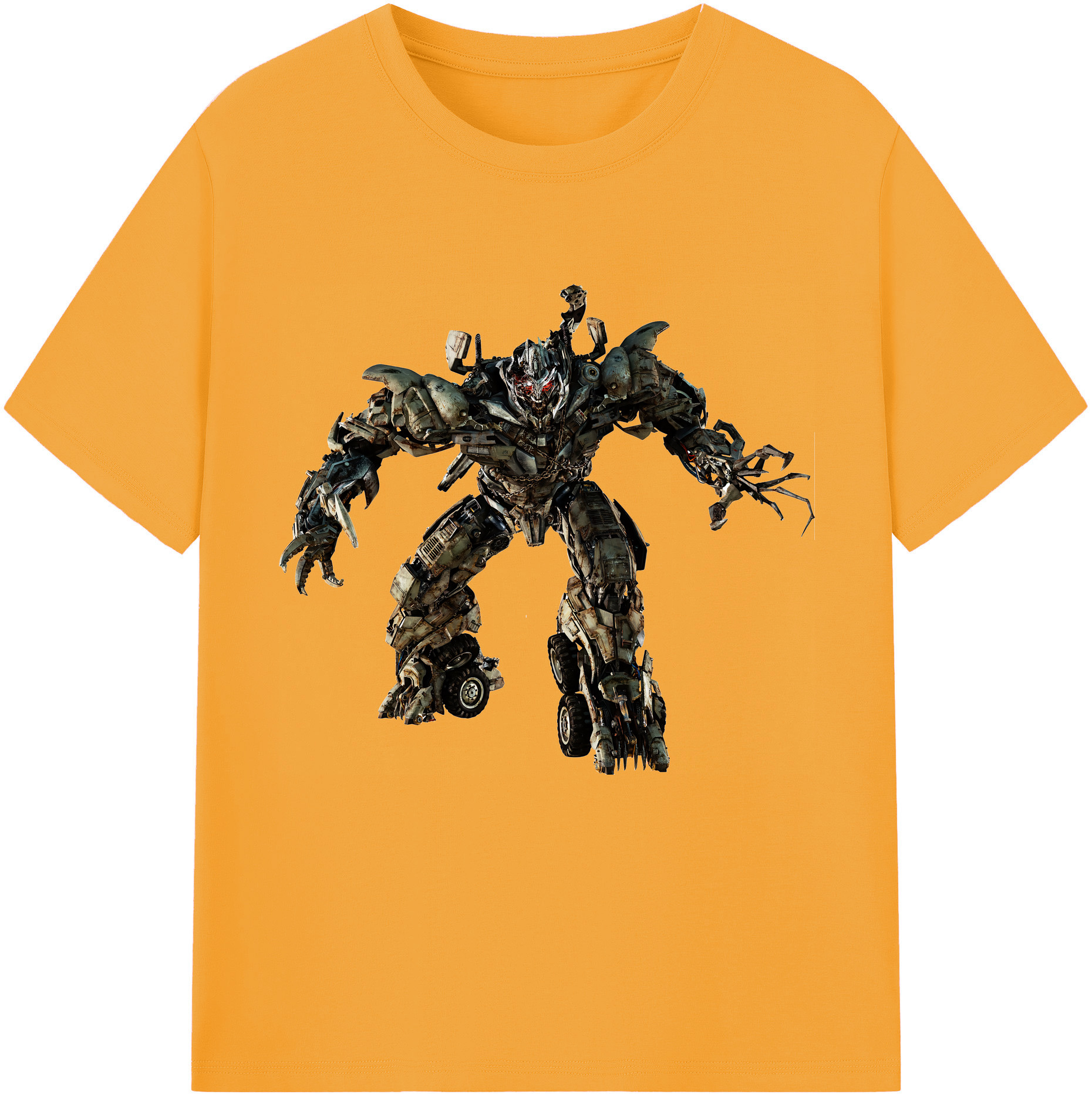 （画像用） Transformers トランスフォーマー 綿100％半袖Tシャツ（フロントプリント）