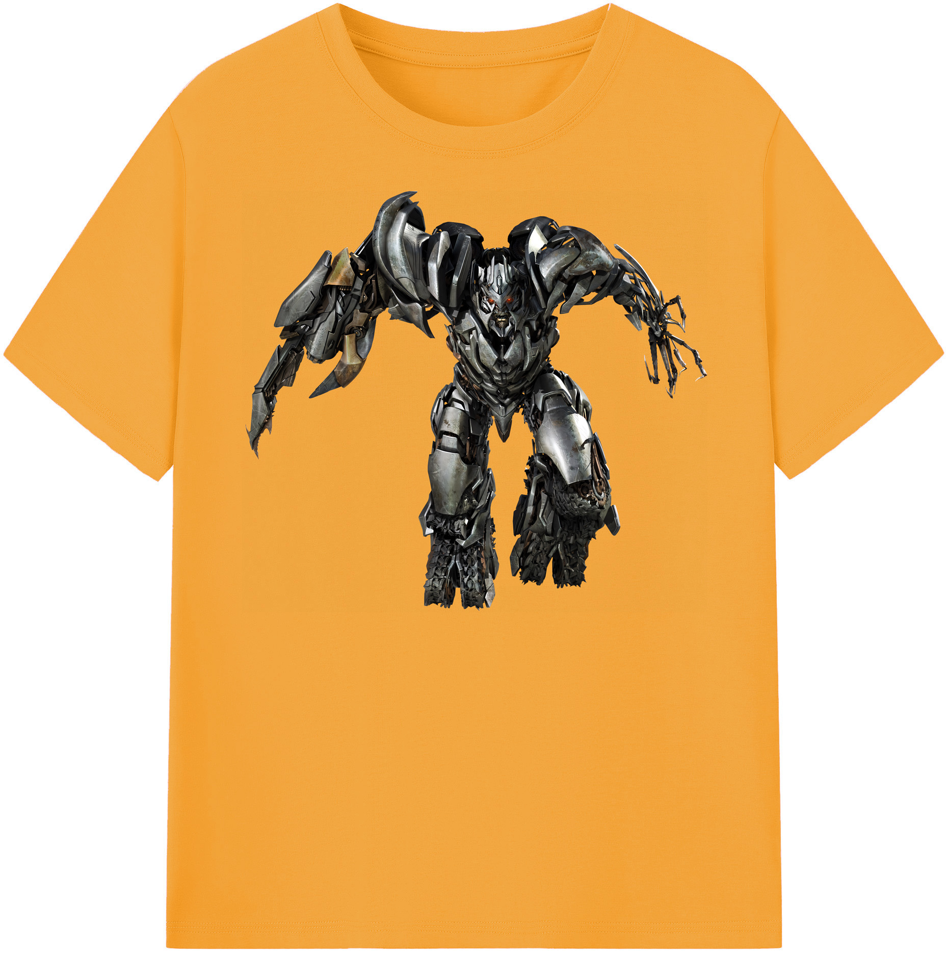 （画像用） Transformers トランスフォーマー 綿100％半袖Tシャツ（フロントプリント）