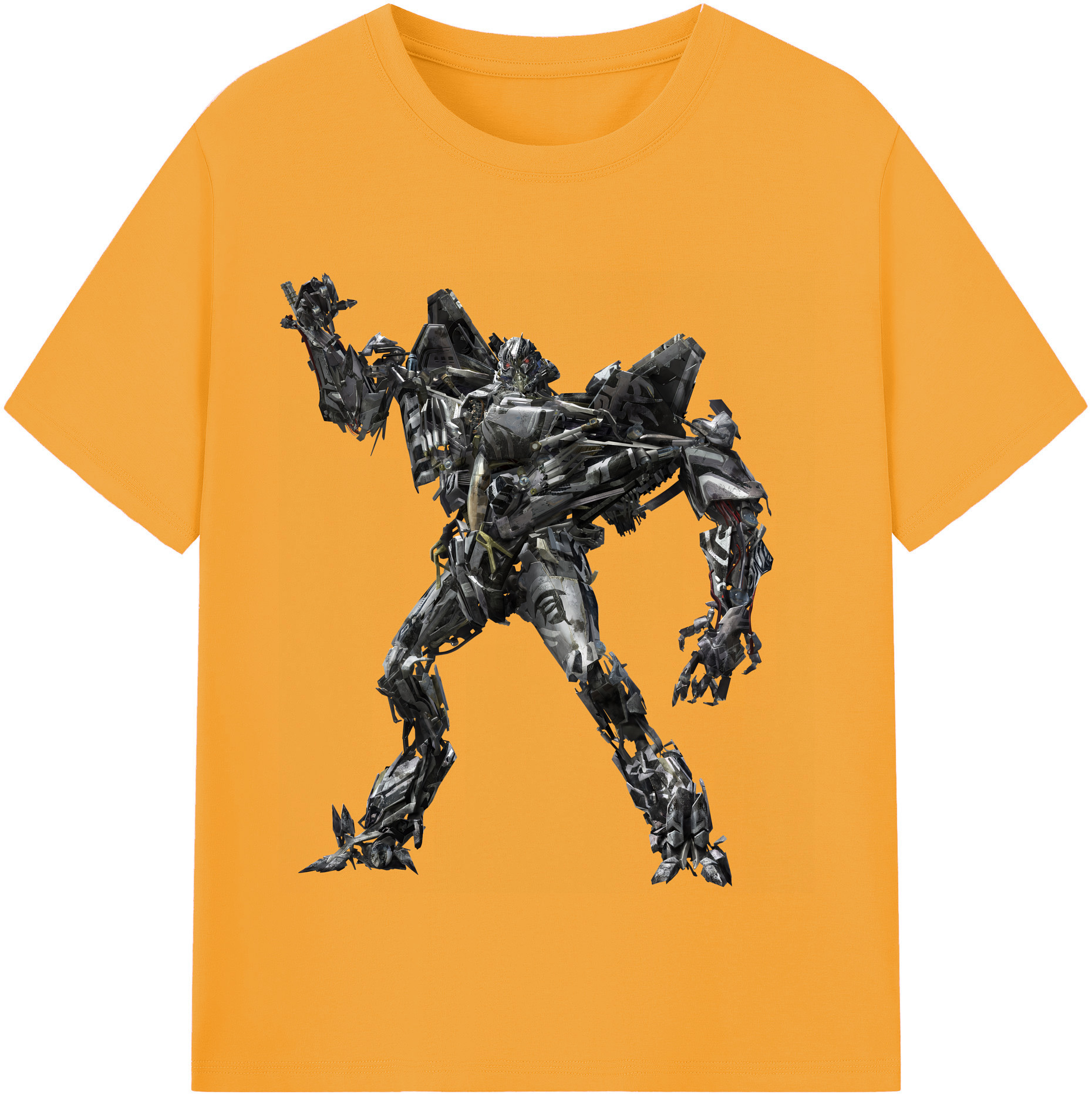 （画像用） Transformers トランスフォーマー 綿100％半袖Tシャツ（フロントプリント）