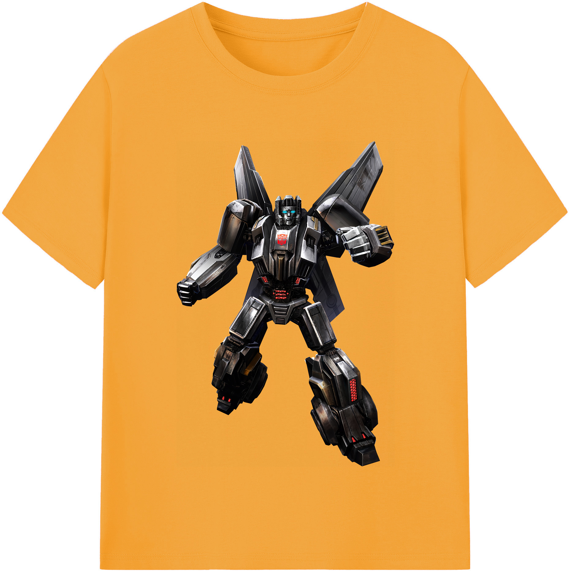 （画像用） Transformers トランスフォーマー 綿100％半袖Tシャツ（フロントプリント）