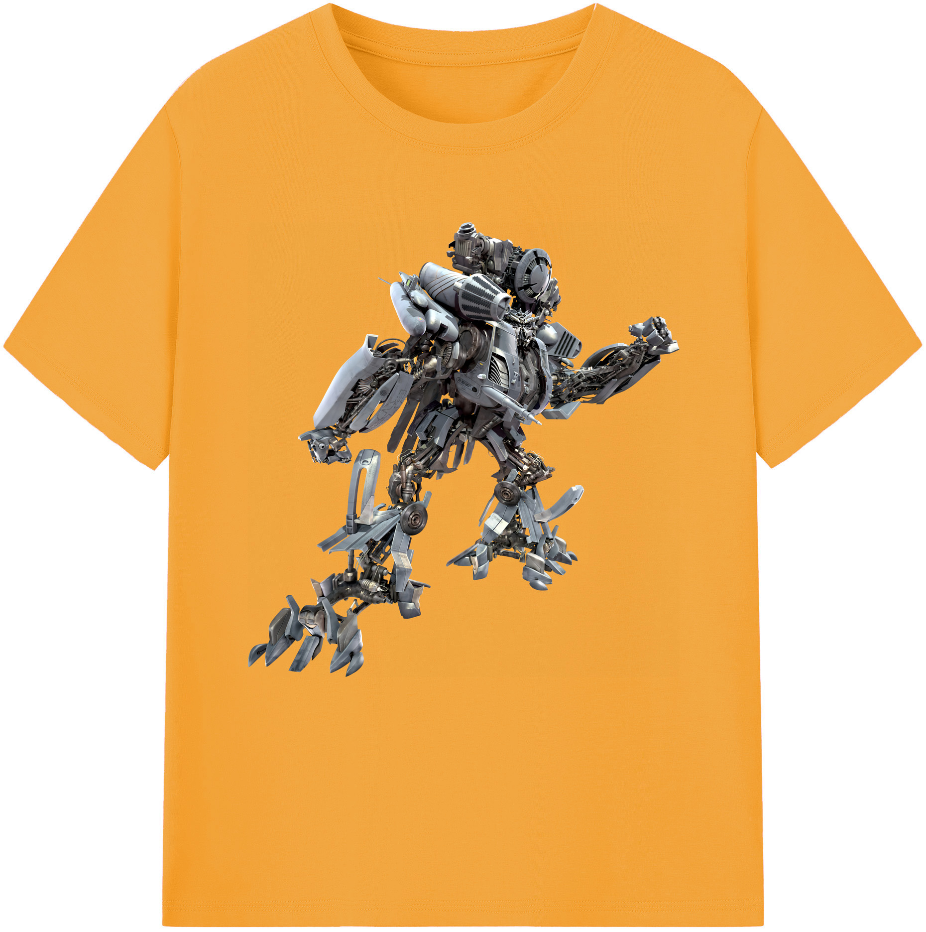 （画像用） Transformers トランスフォーマー 綿100％半袖Tシャツ（フロントプリント）