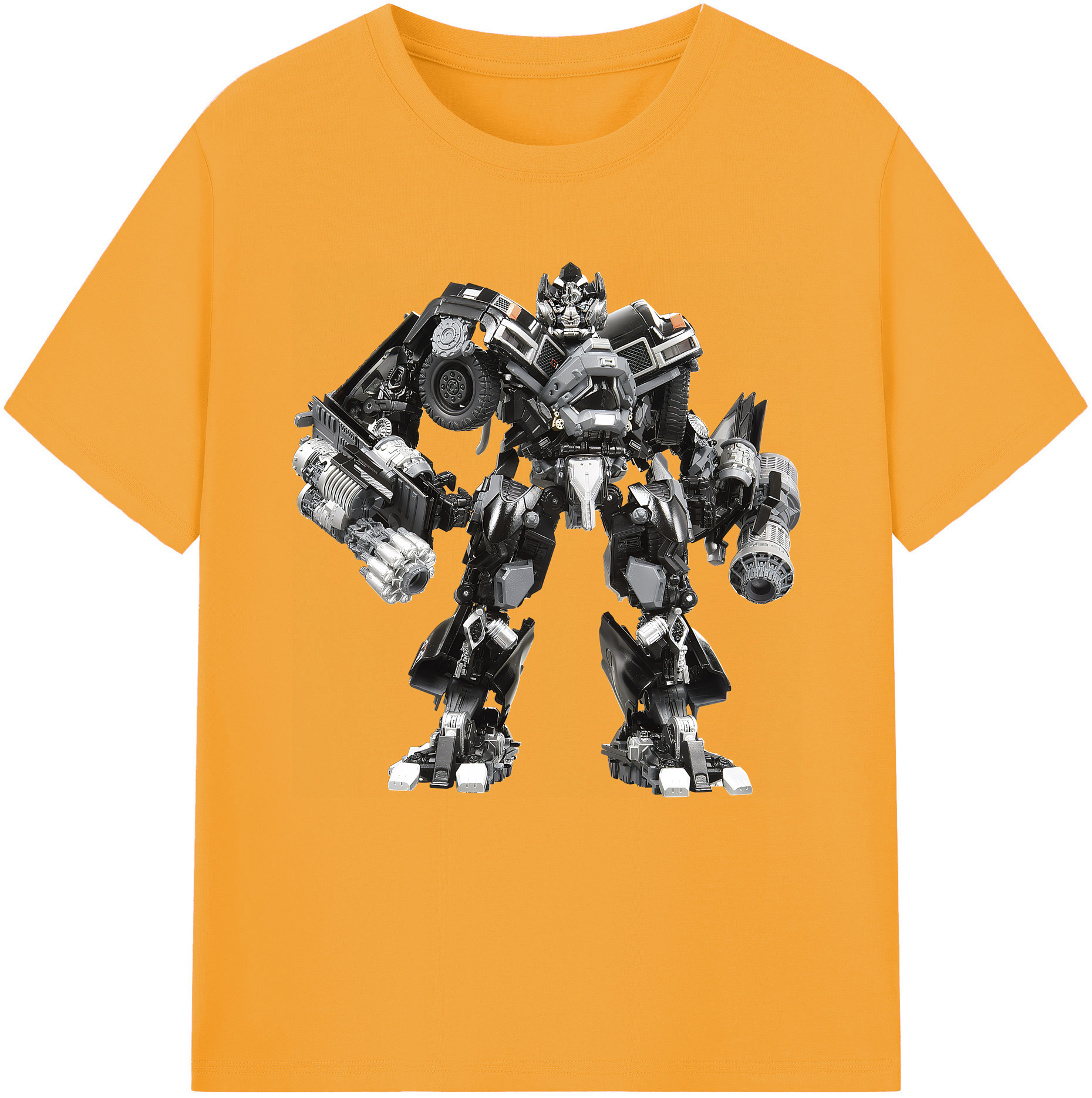（画像用） Transformers トランスフォーマー 綿100％半袖Tシャツ（フロントプリント）