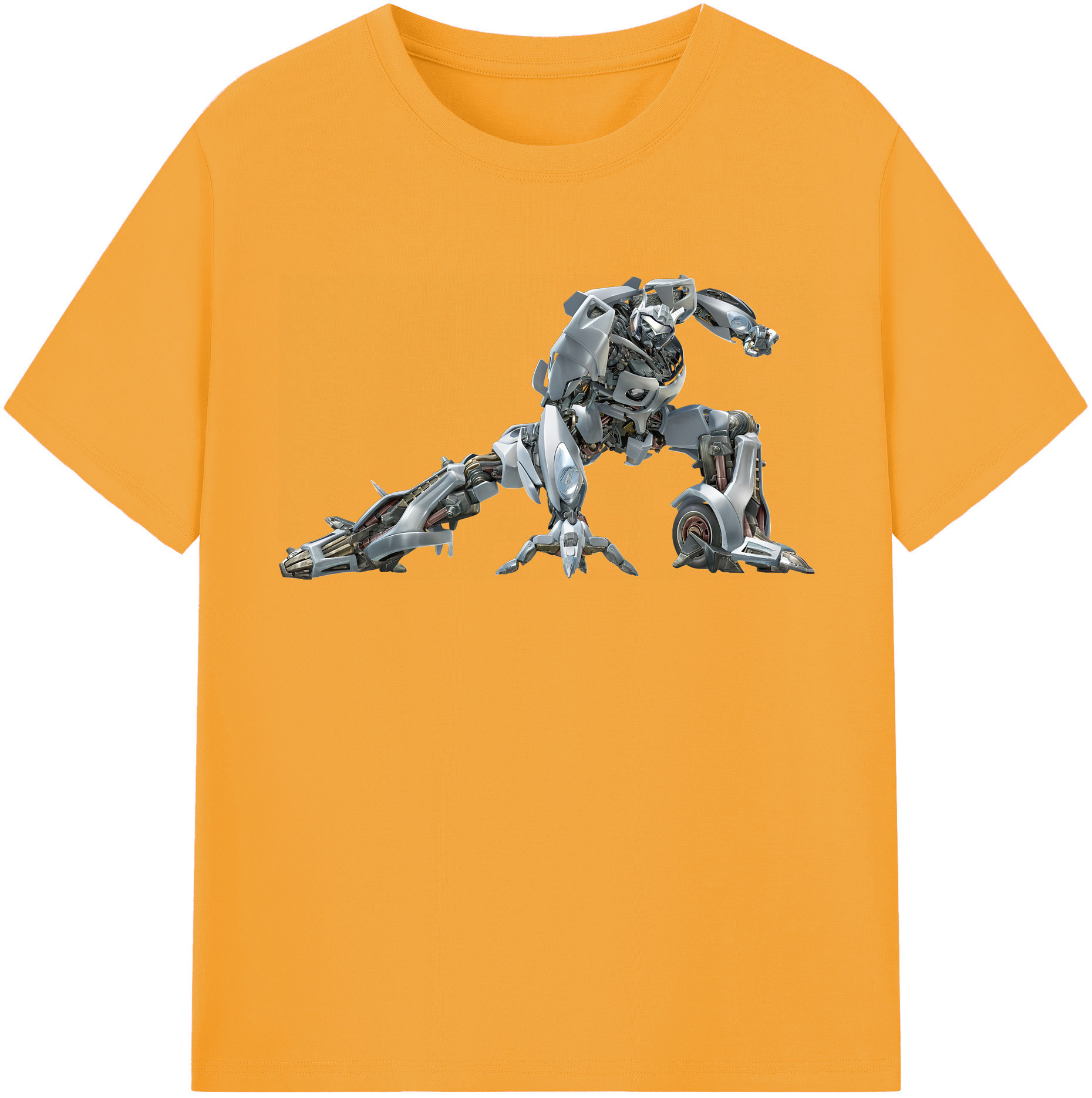 （画像用） Transformers トランスフォーマー 綿100％半袖Tシャツ（フロントプリント）