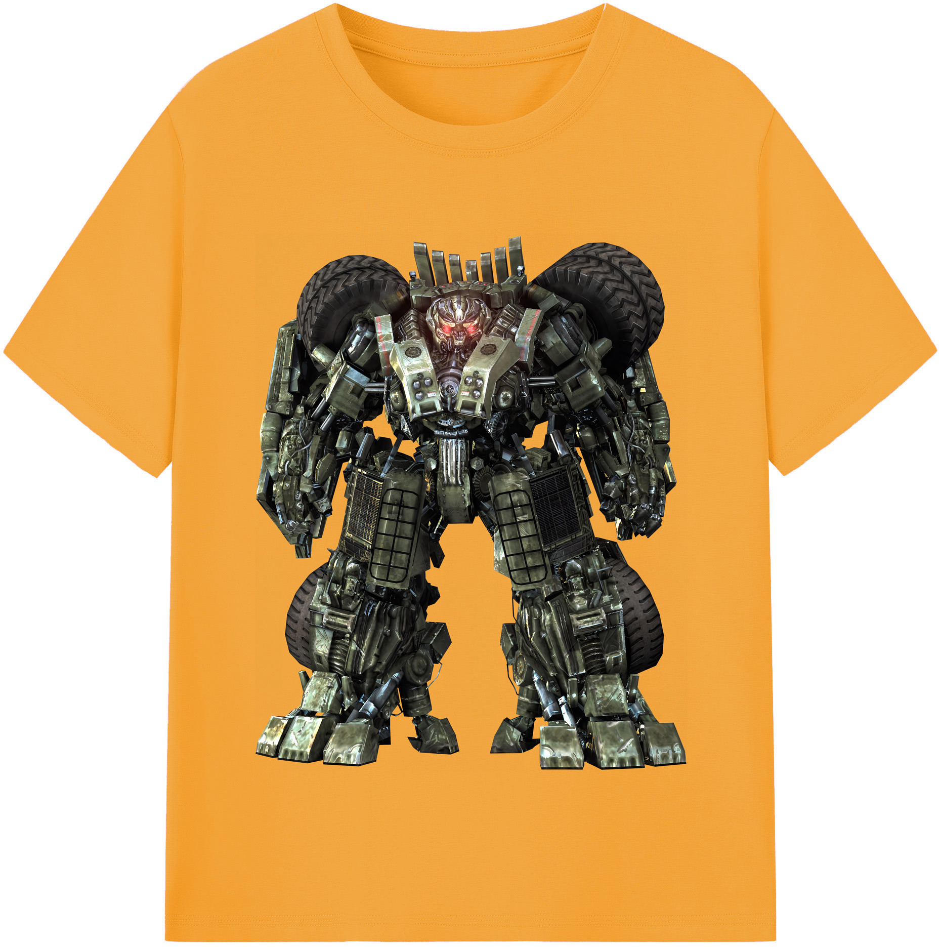 （画像用） Transformers トランスフォーマー 綿100％半袖Tシャツ（フロントプリント）