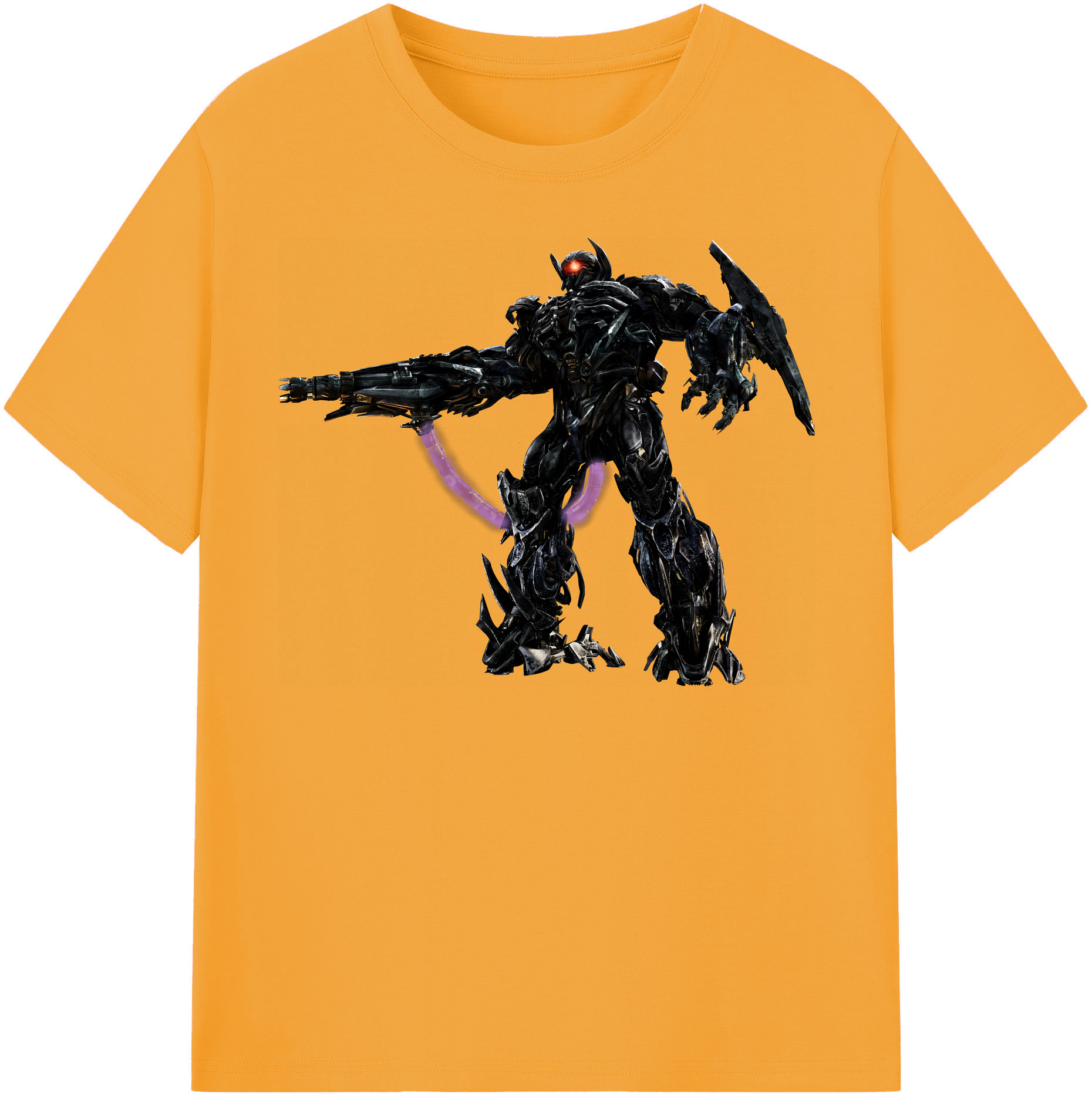 （画像用） Transformers トランスフォーマー 綿100％半袖Tシャツ（フロントプリント）