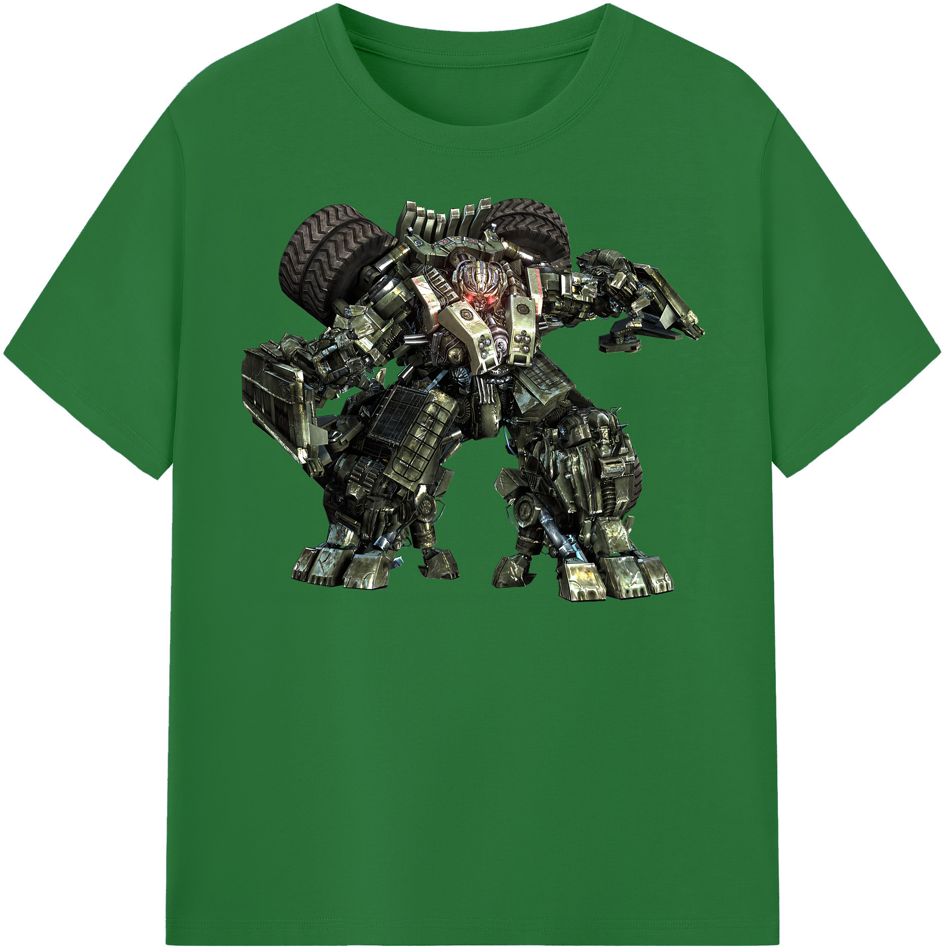 （画像用） Transformers トランスフォーマー 綿100％半袖Tシャツ（フロントプリント）