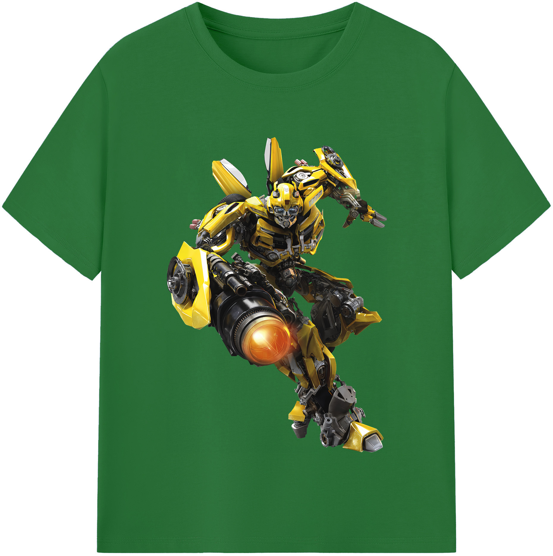（画像用） Transformers トランスフォーマー 綿100％半袖Tシャツ（フロントプリント）