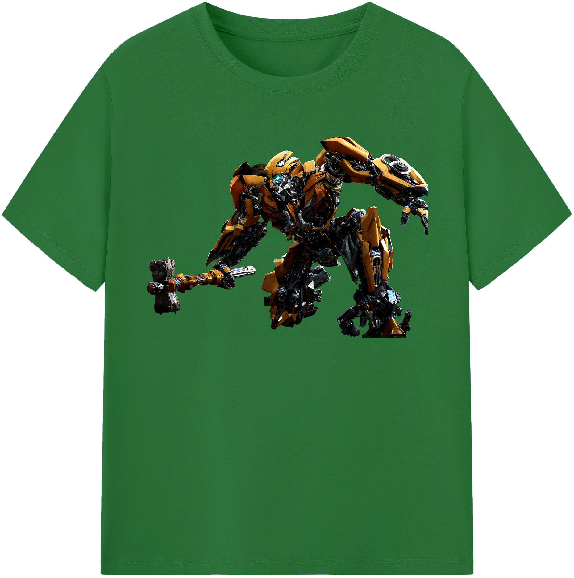 （画像用） Transformers トランスフォーマー 綿100％半袖Tシャツ（フロントプリント）